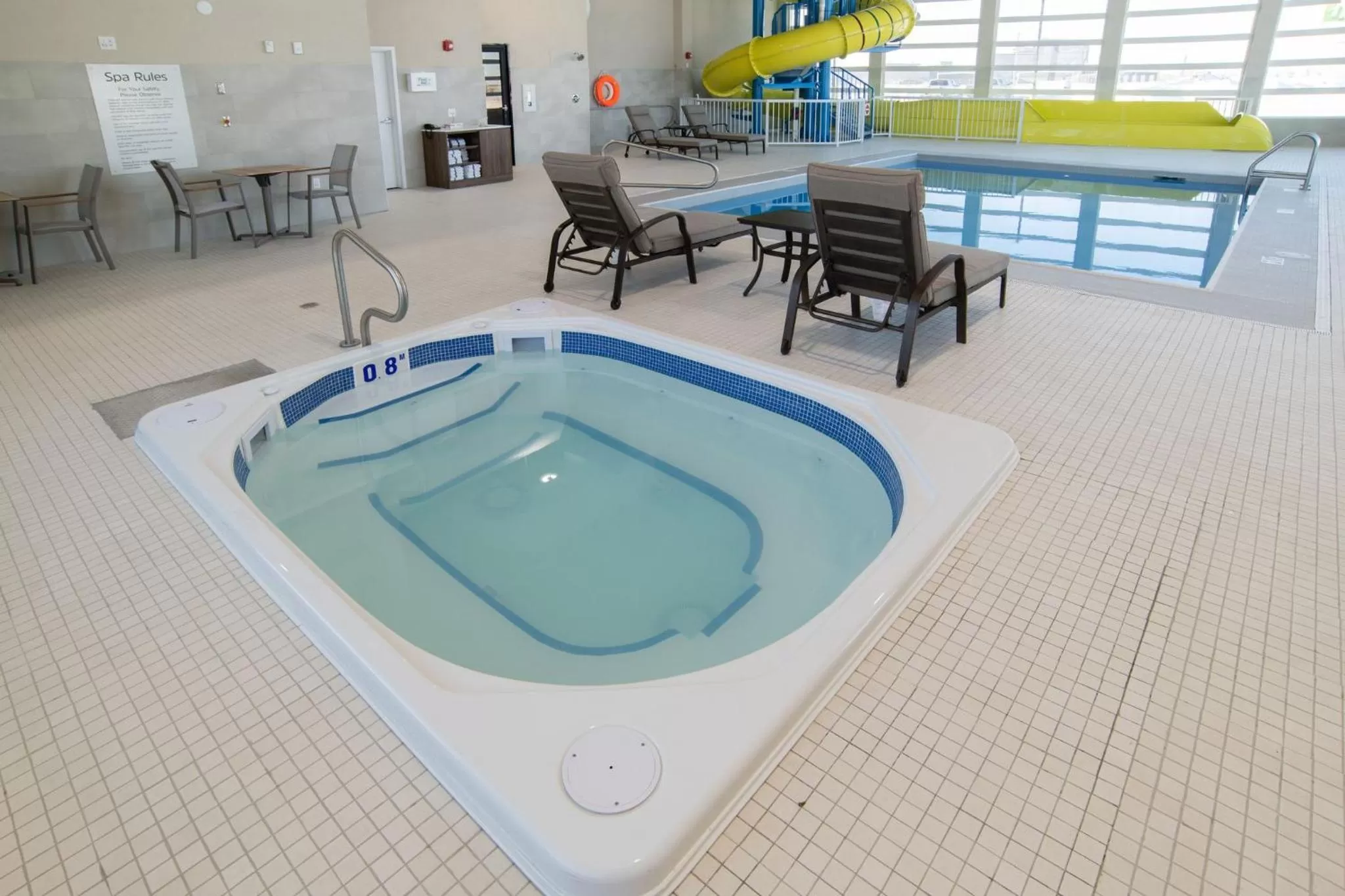 Swimming pool in Holiday Inn Express & Suites - Moose Jaw by IHG