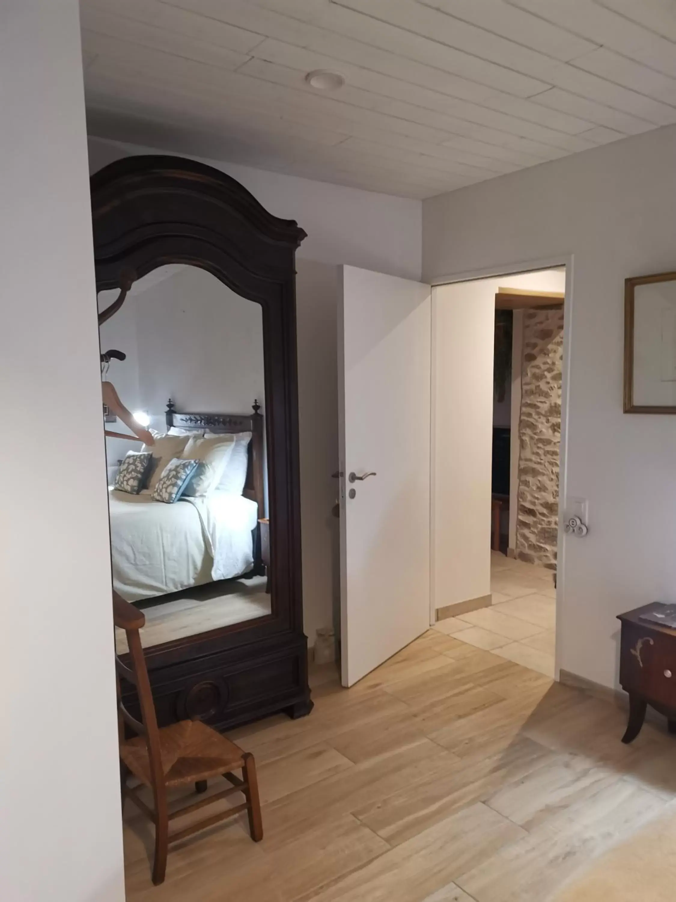 Bedroom in Le moulin de La Retardière