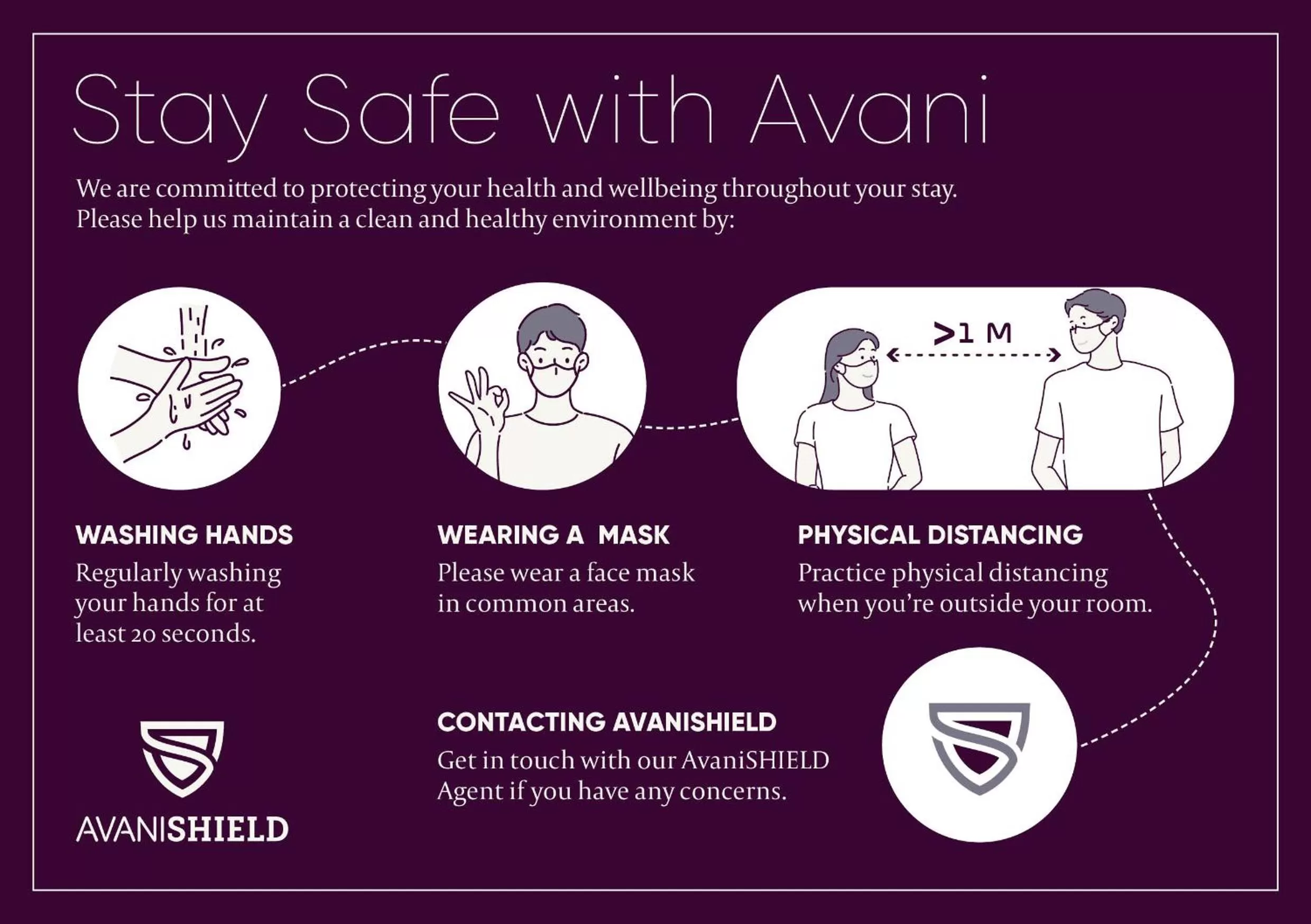 Logo/Certificate/Sign in Avani Central Busan