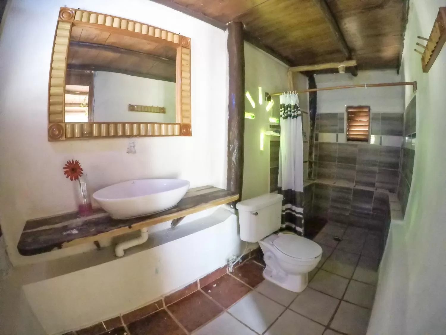 Shower in Cayuco Maya