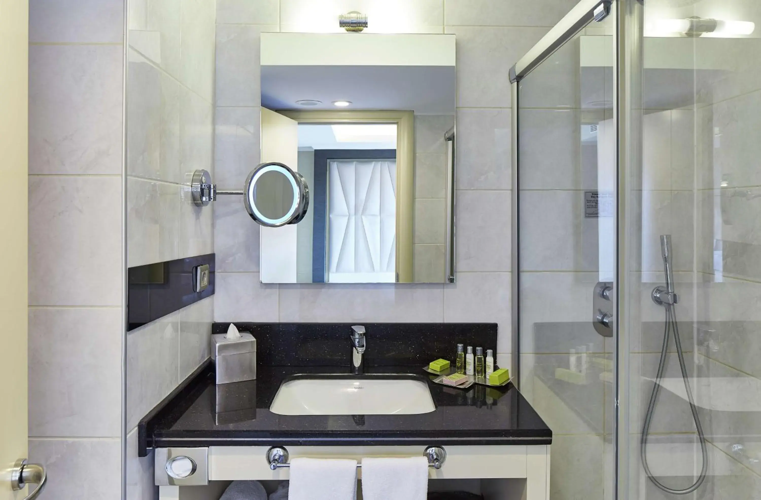 Bathroom in DoubleTree By Hilton Hotel Izmir - Alsancak