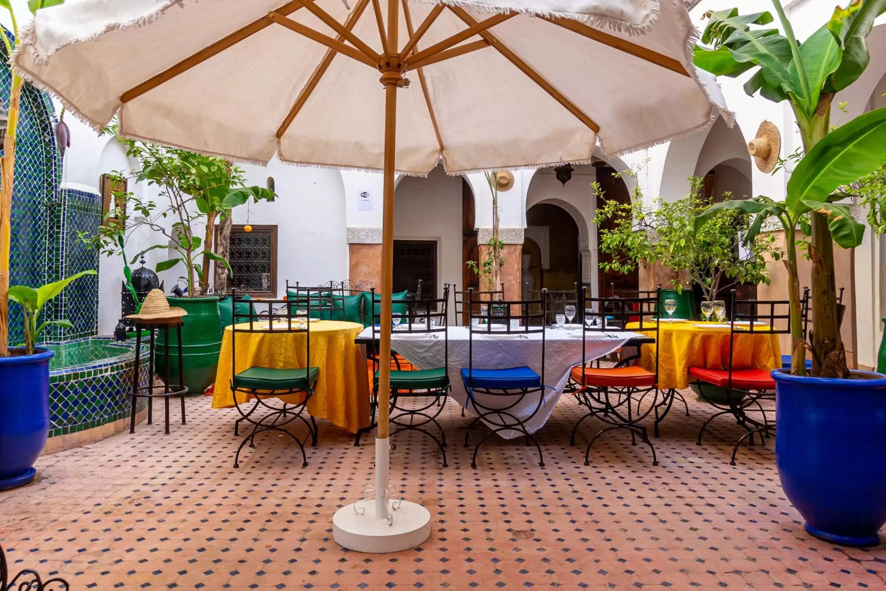 Dining area, Restaurant/Places to Eat in Riad Le Jardin de Lea, Suites & Spa