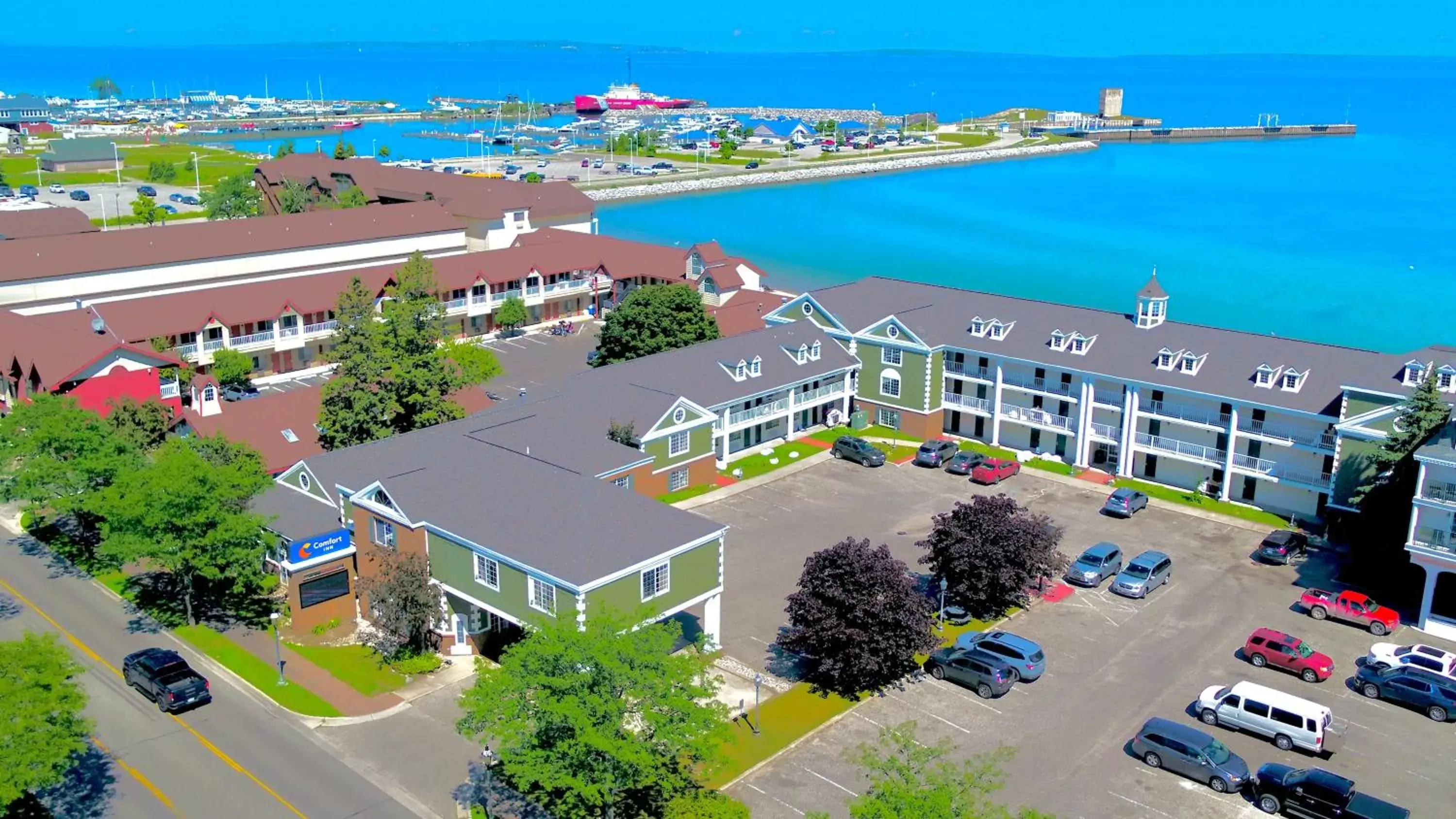 Bird's-eye View in Comfort Inn Lakeside - Mackinaw City