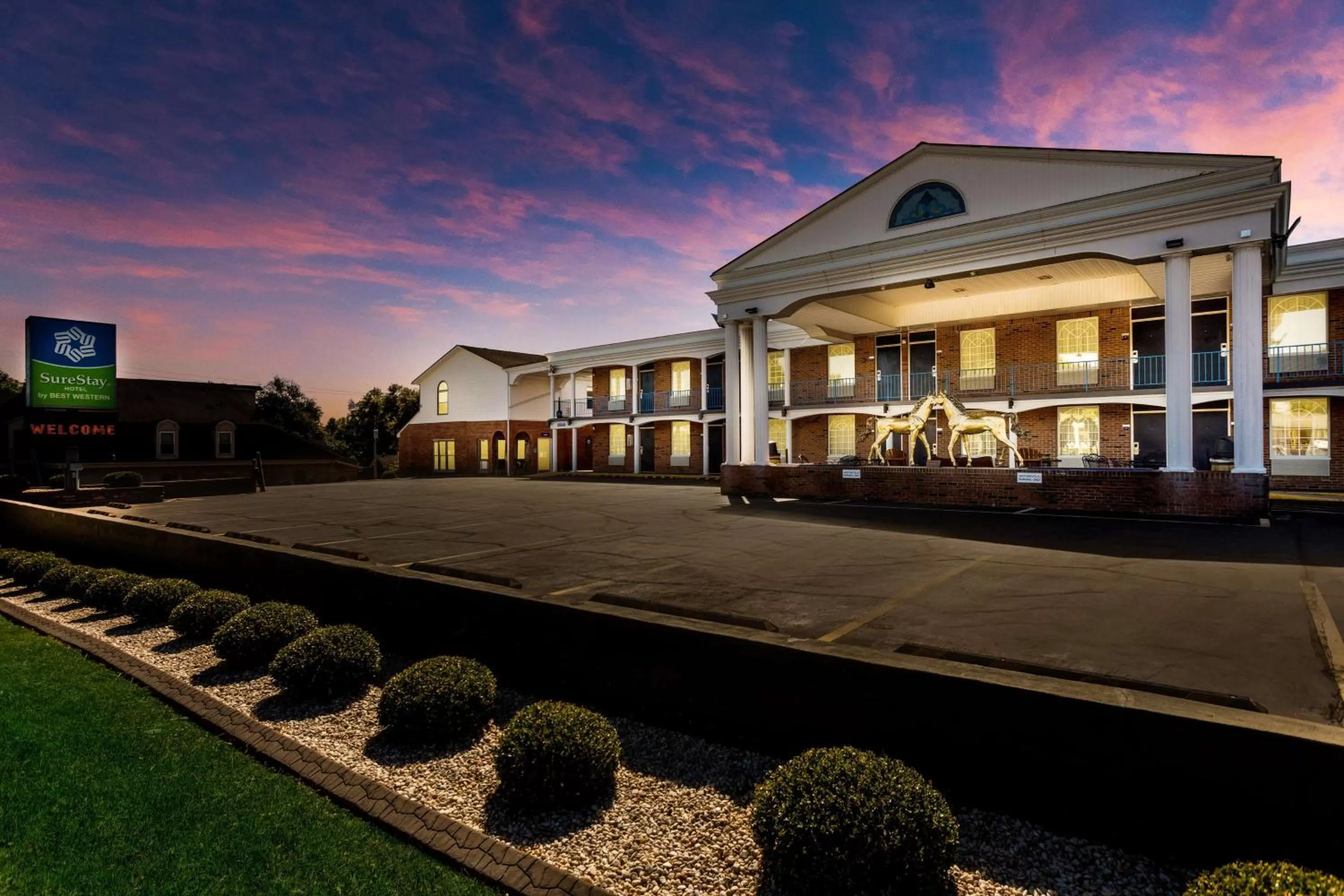 Property building in SureStay Hotel by Best Western Bardstown General Nelson