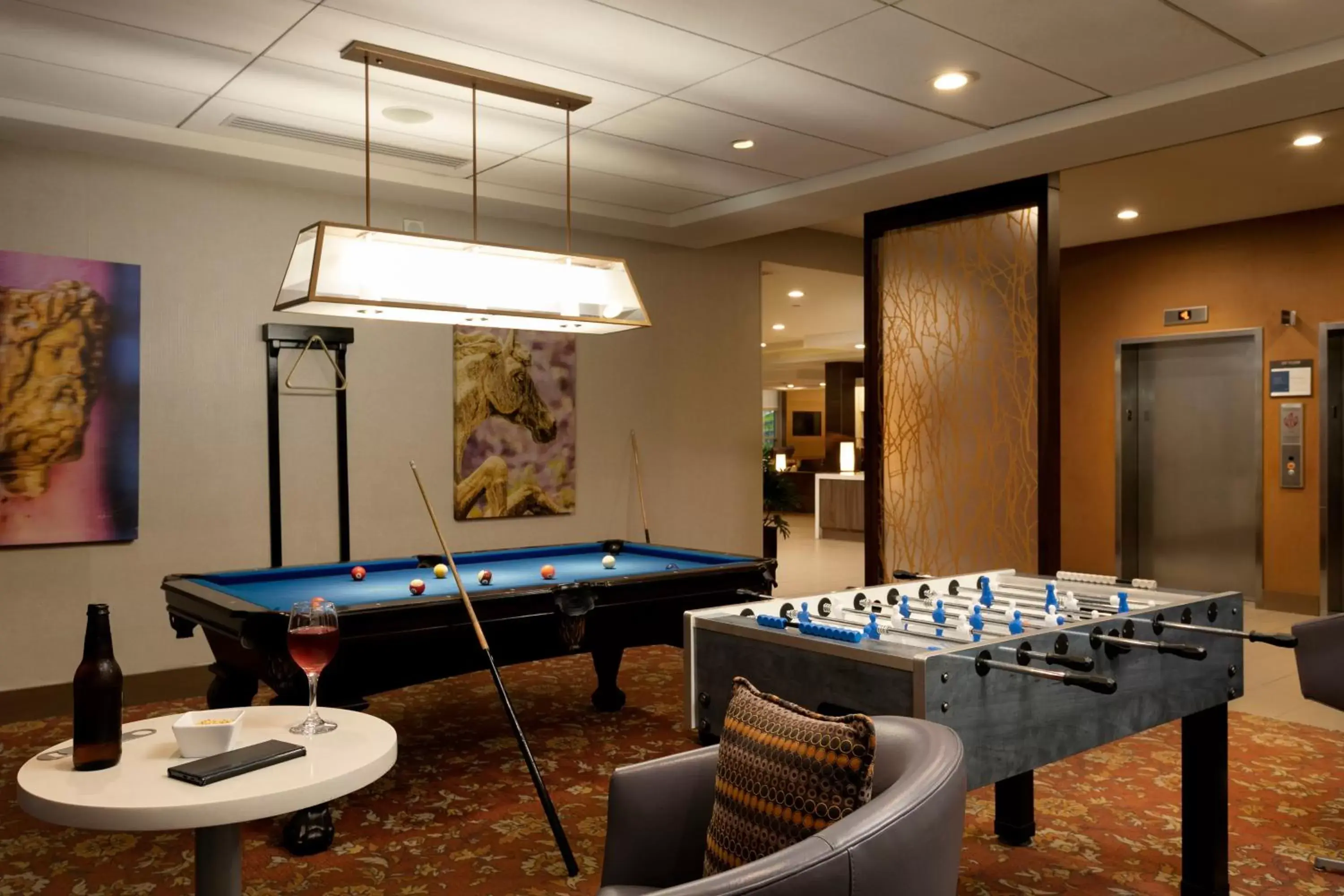 Billiard, Billiards in Hyatt House San Juan