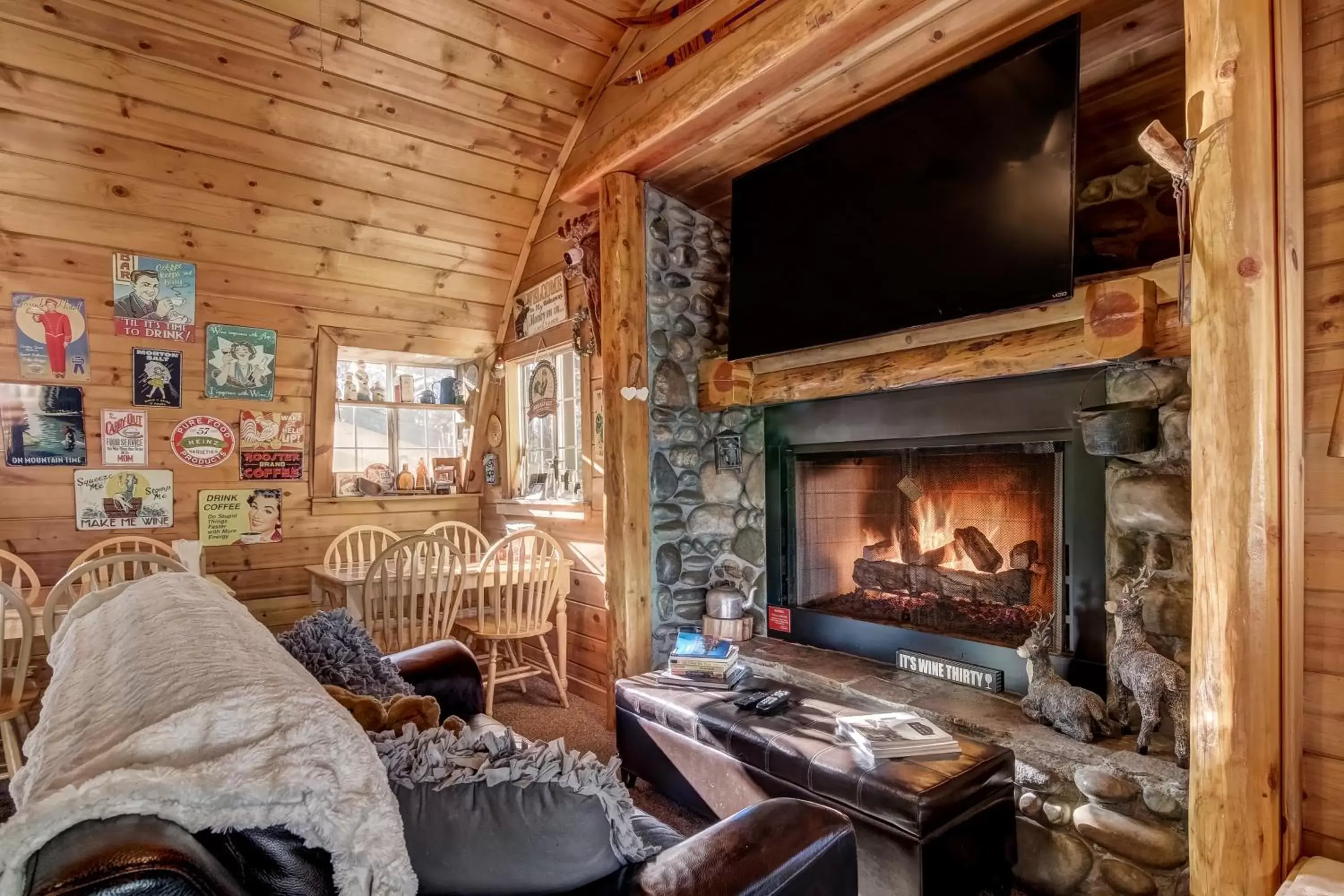 Seating Area in Heavenly Valley Lodge