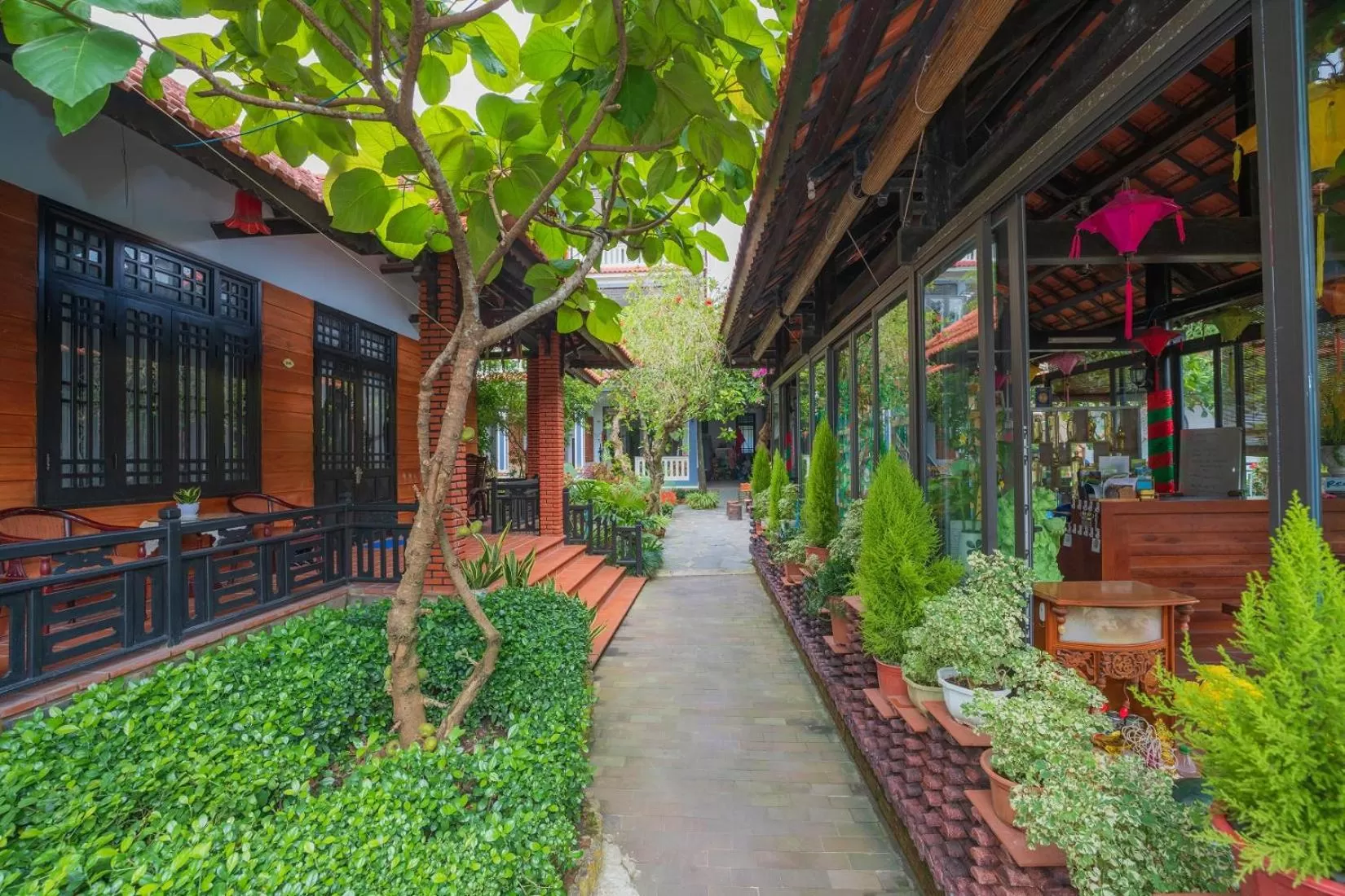Garden view in Betel Garden Villa