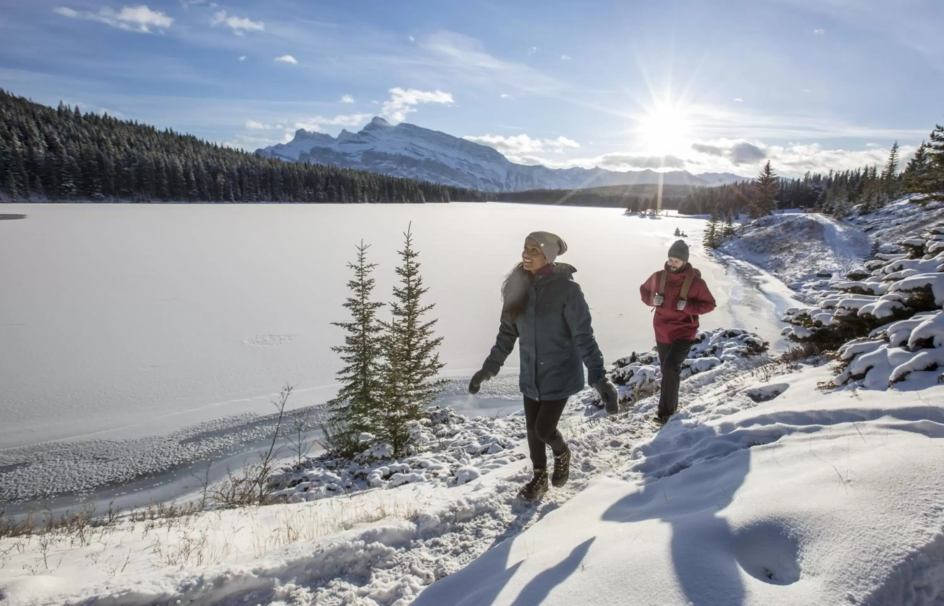 Off site, Winter in Banff Park Lodge