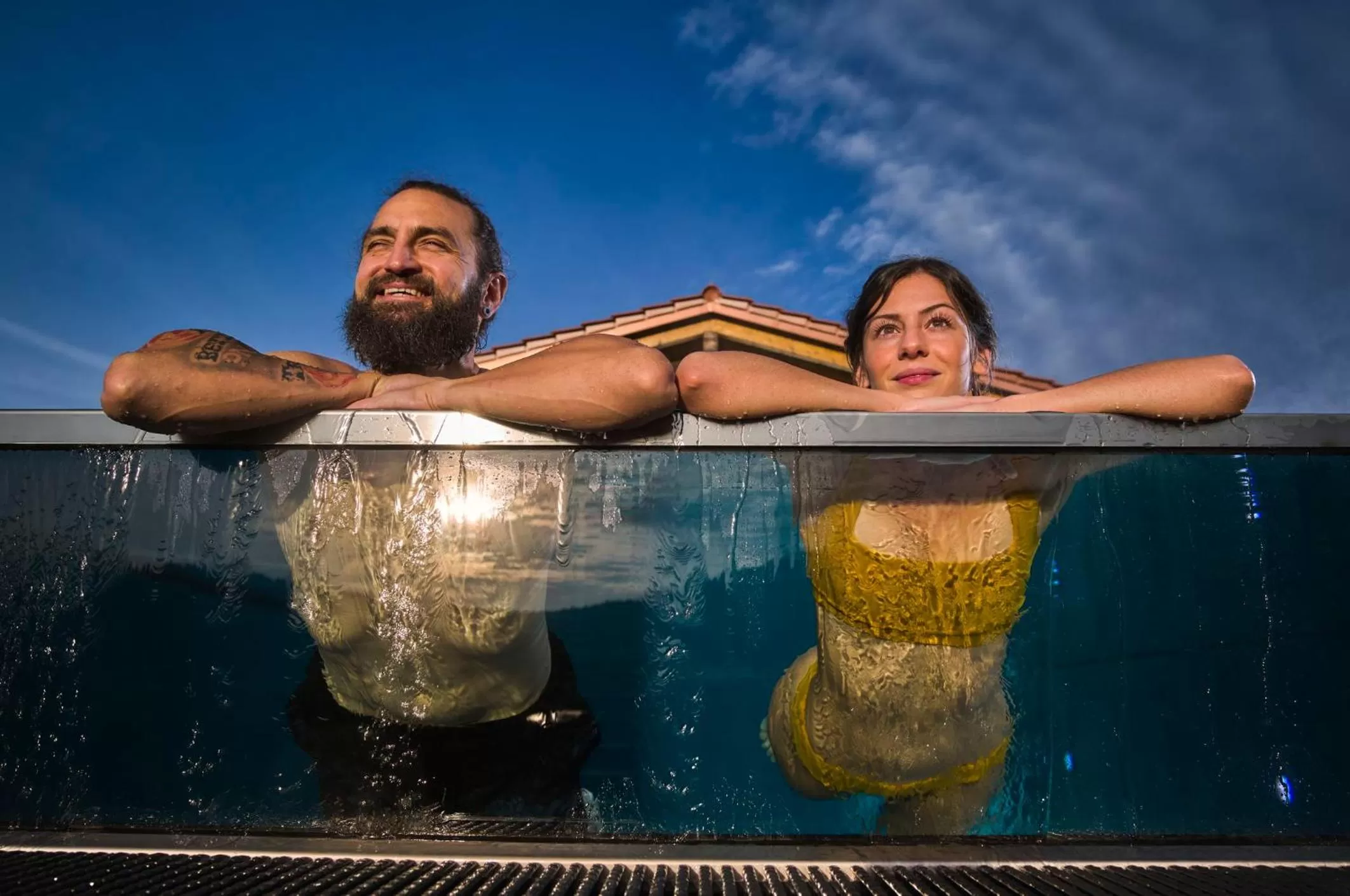 Swimming pool in Wander- und Aktivhotel Adam Bräu
