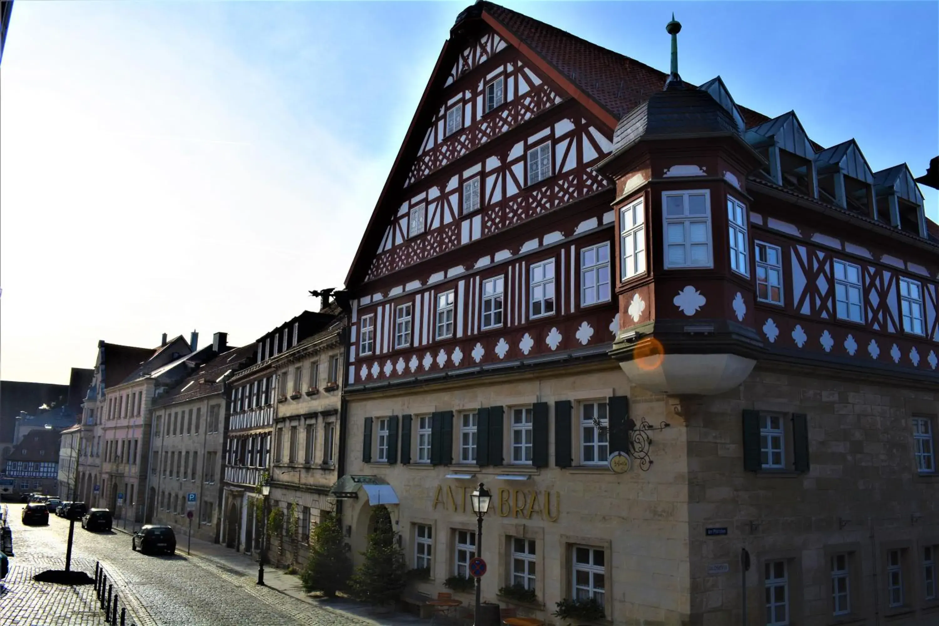 Property Building in Die Kronacher Stadthotels