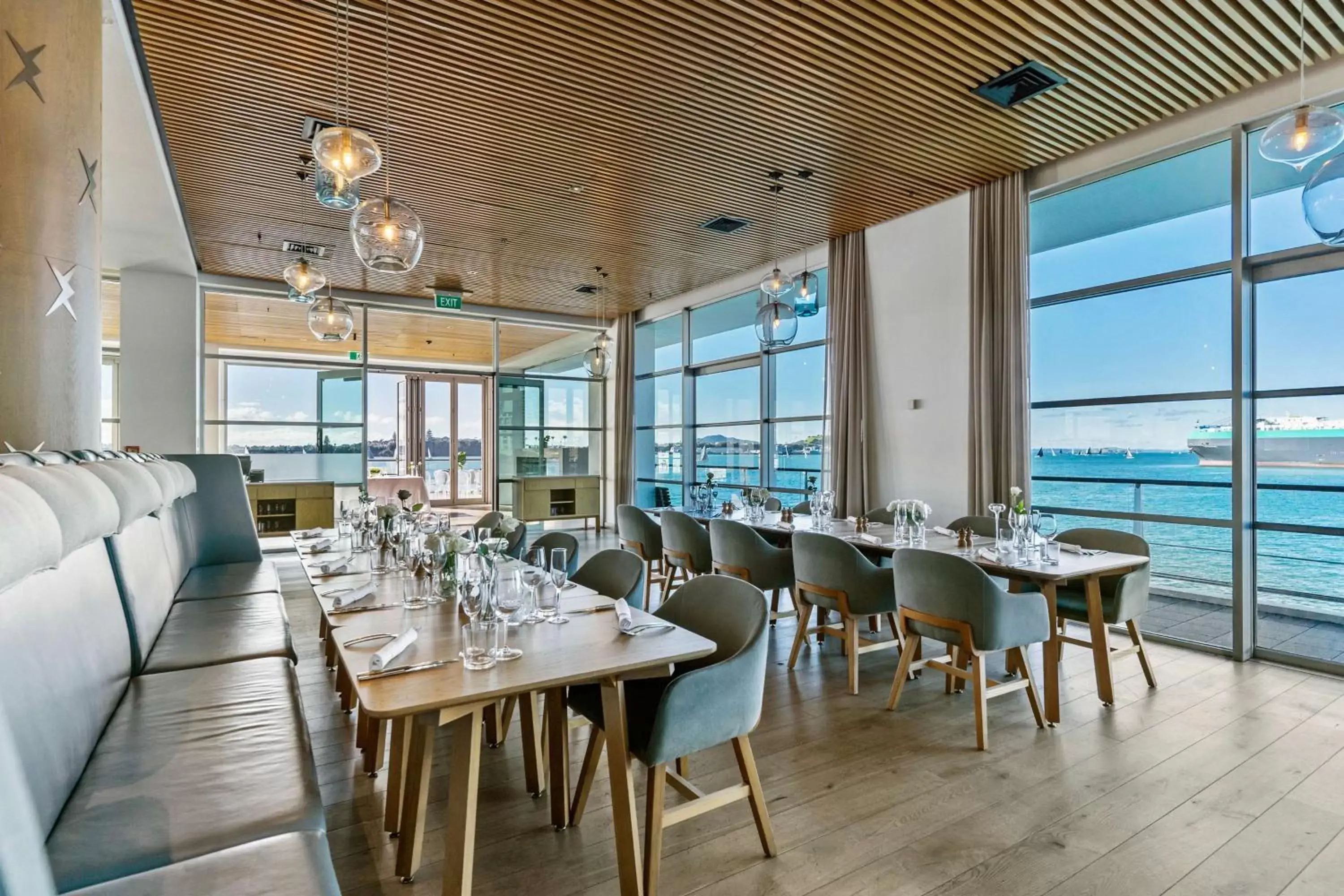 Dining area, Restaurant/Places to Eat in Hilton Auckland