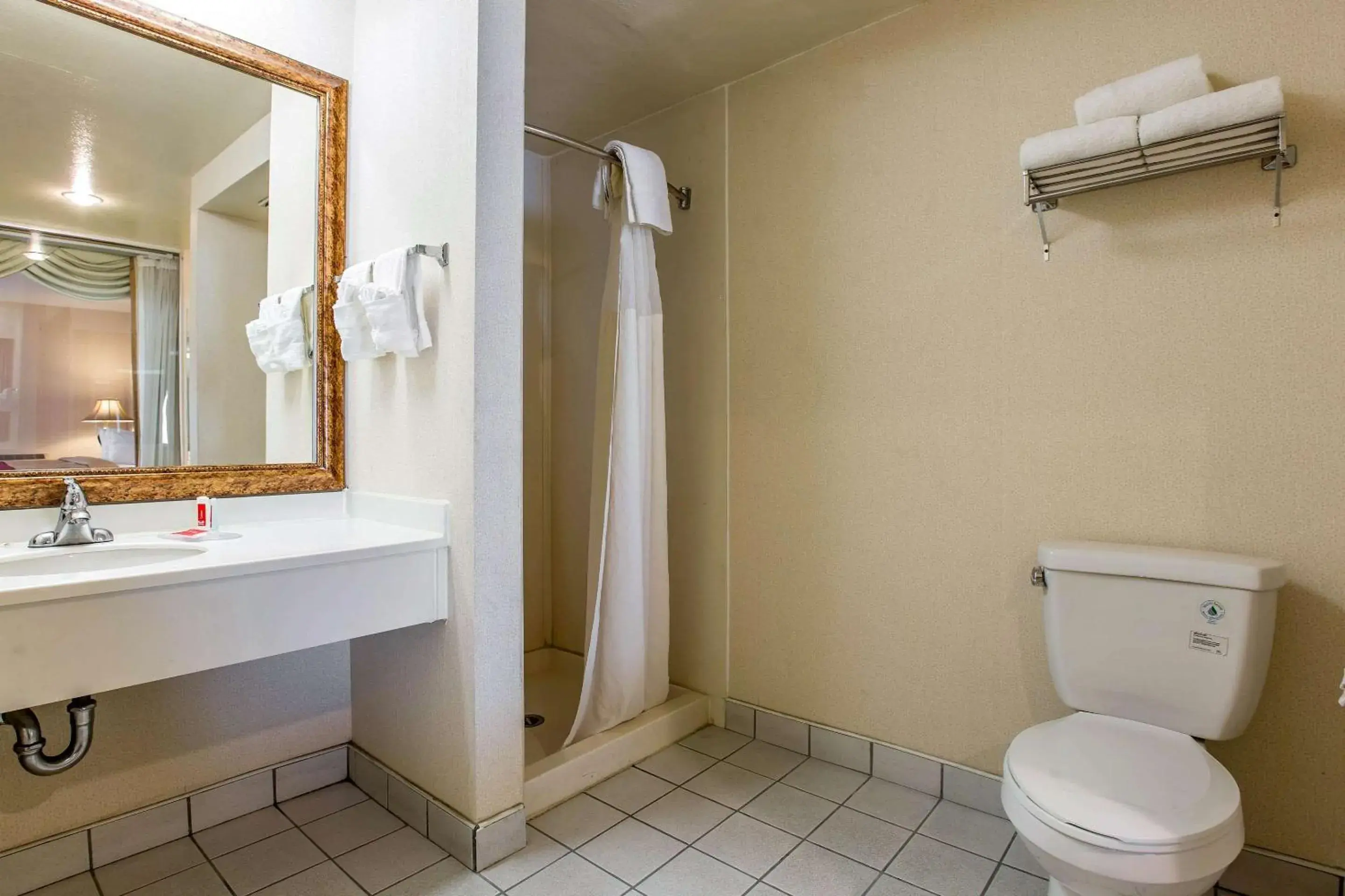 Bedroom, Bathroom in Econo Lodge Inn & Suites Riverside - Corona
