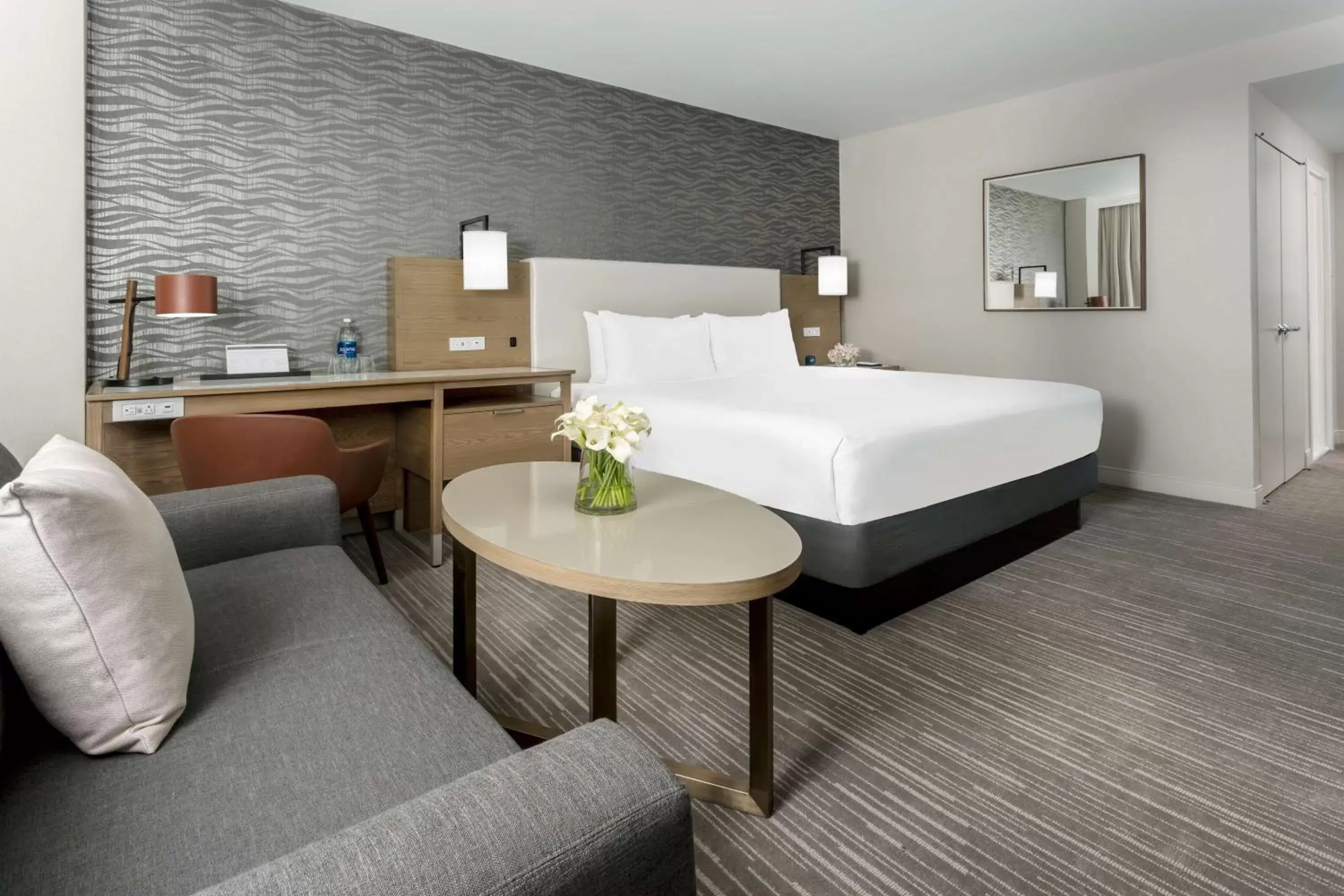 Photo of the whole room, Bed in Hyatt Regency Bethesda near Washington D.C.