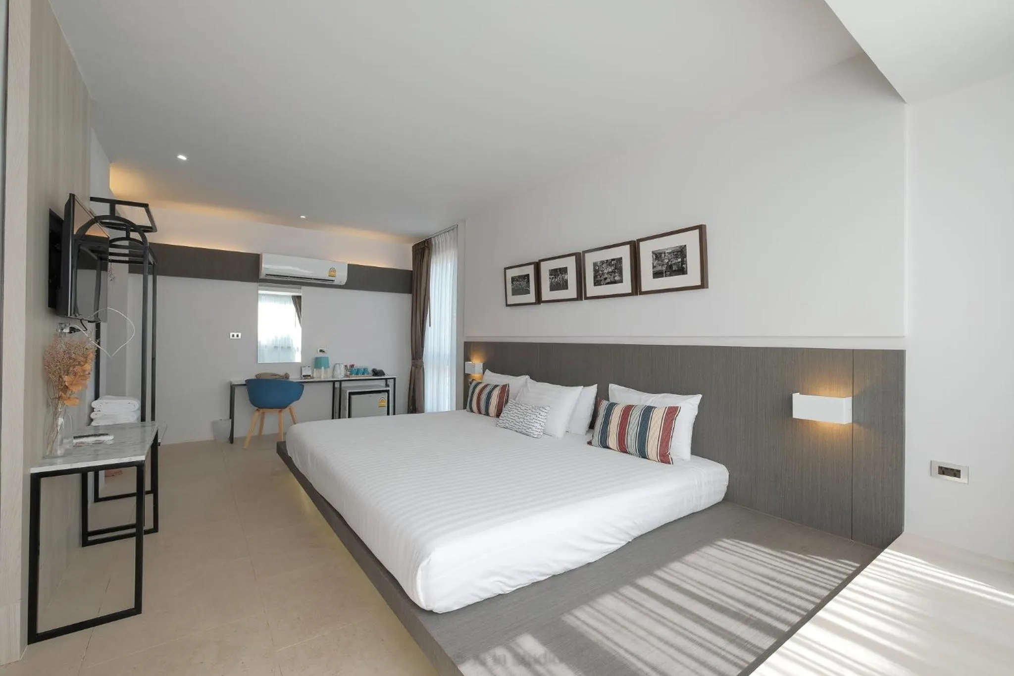 Bed in NornDee Hotel