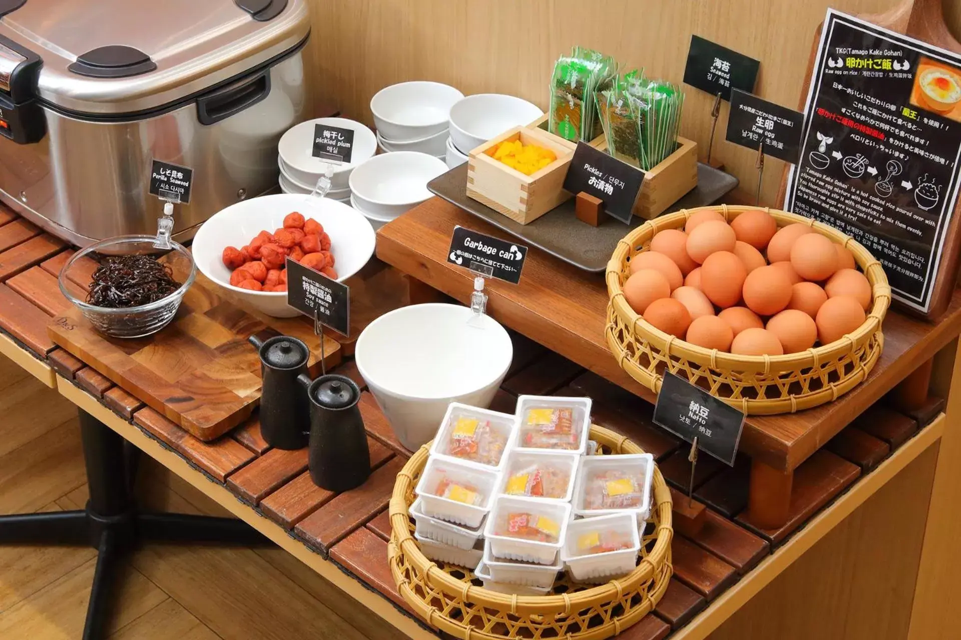 Buffet breakfast, Food in Hotel Sobial Osaka Dome