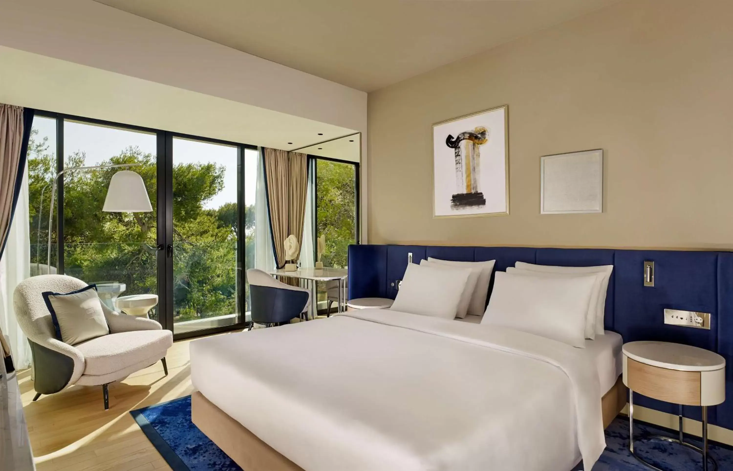 Bedroom, Bed in Grand Hotel Brioni Pula, A Radisson Collection Hotel Bedroom, Bed in Grand Hotel Brioni Pula, A Radisson Collection Hotel