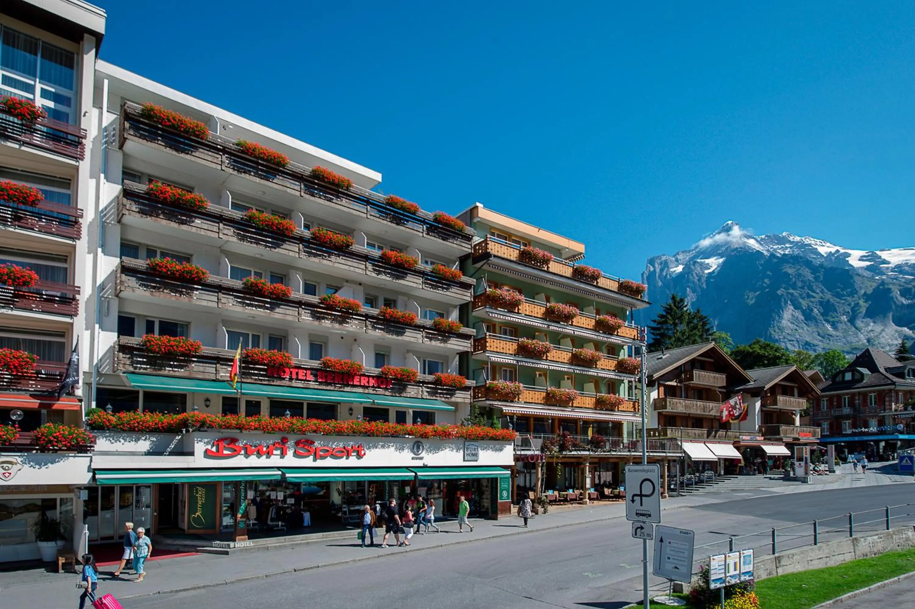 Property building in Hotel Bernerhof Grindelwald
