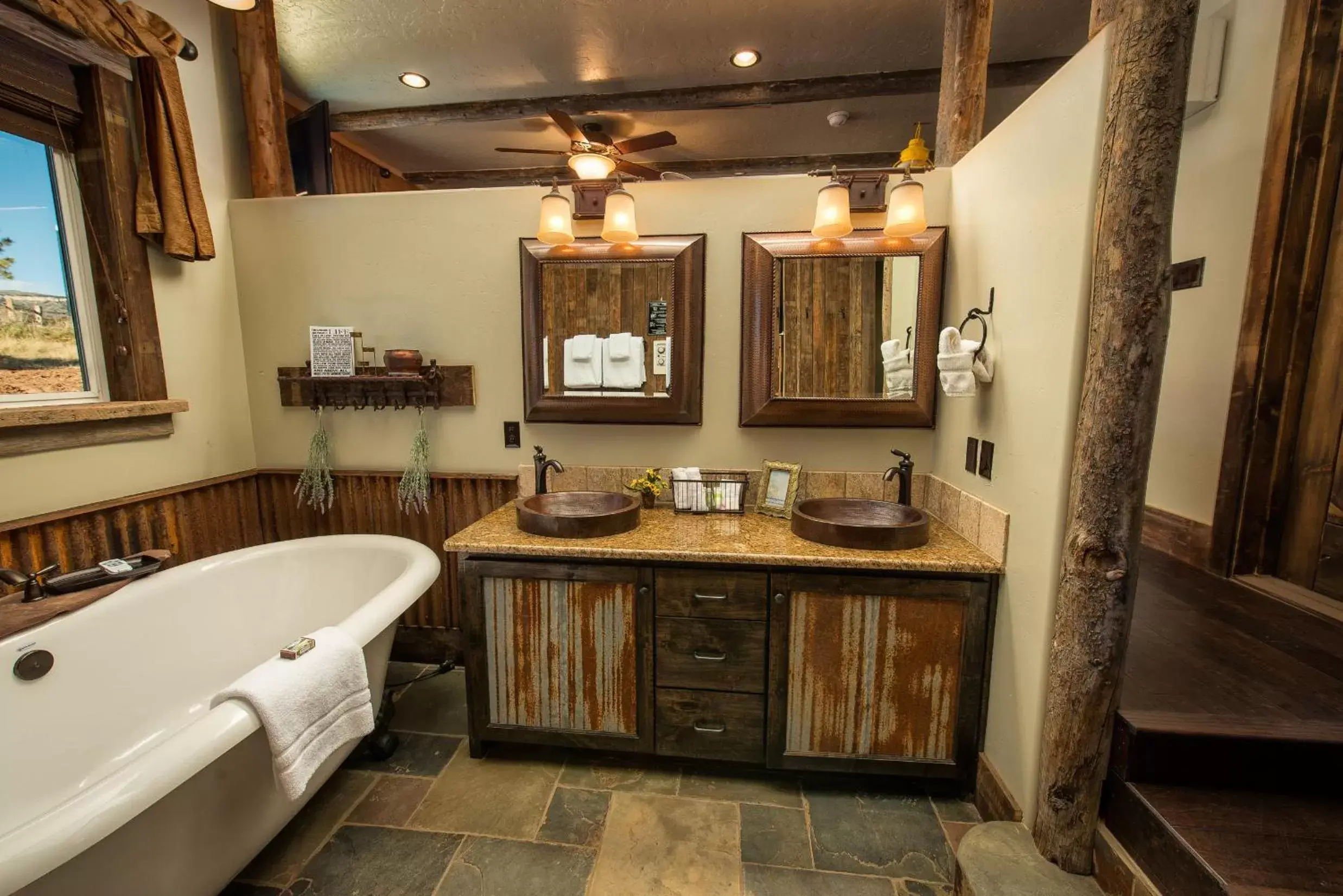 Bathroom in Zion Mountain Ranch