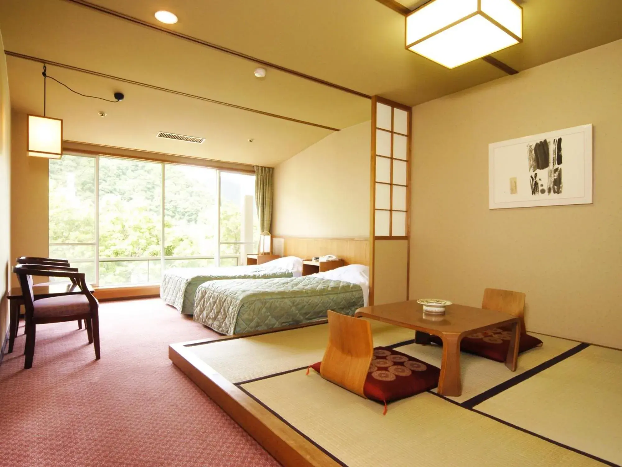 Living room in Hotel Shikanoyu