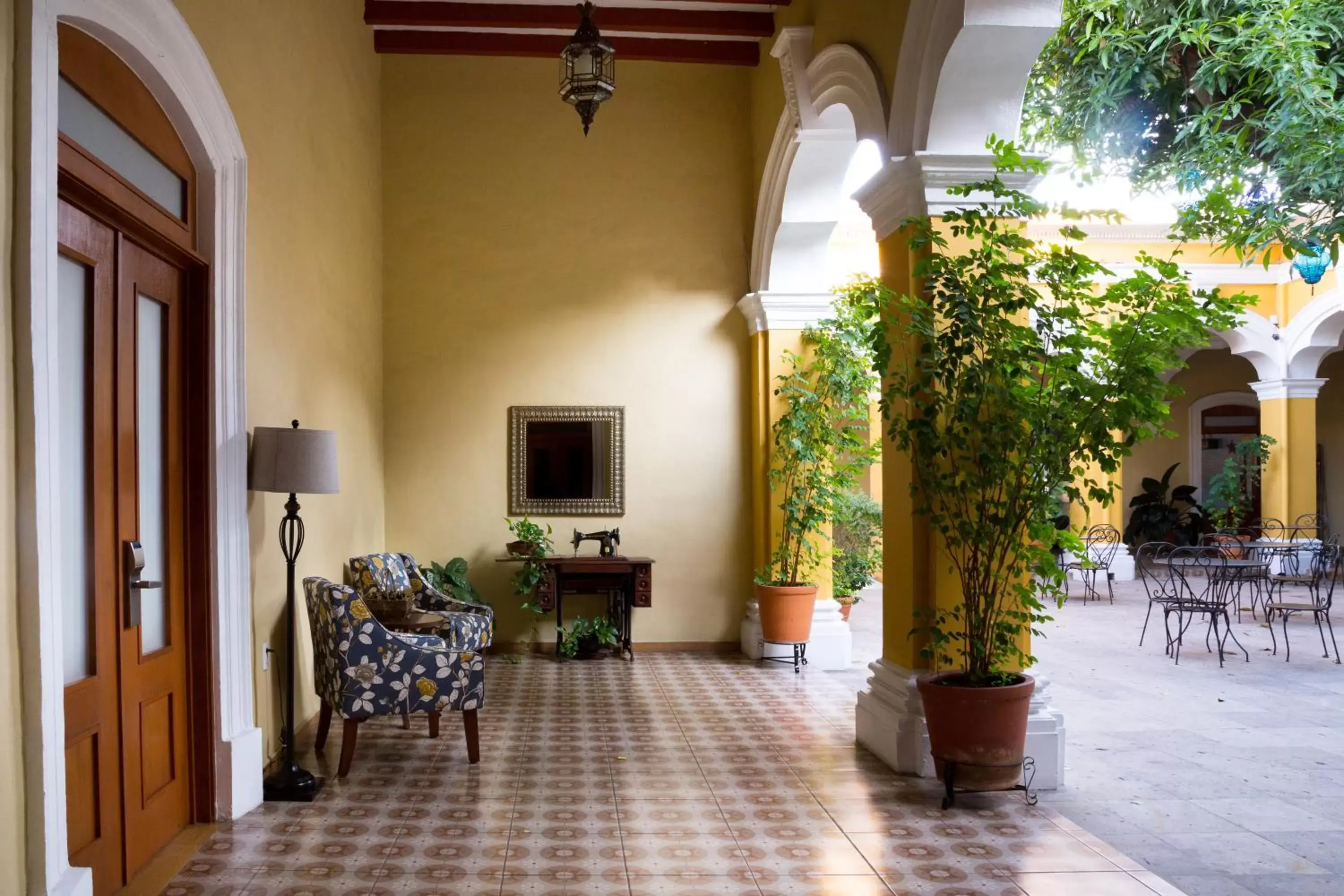 Patio in Hotel La Casona de Don Jorge