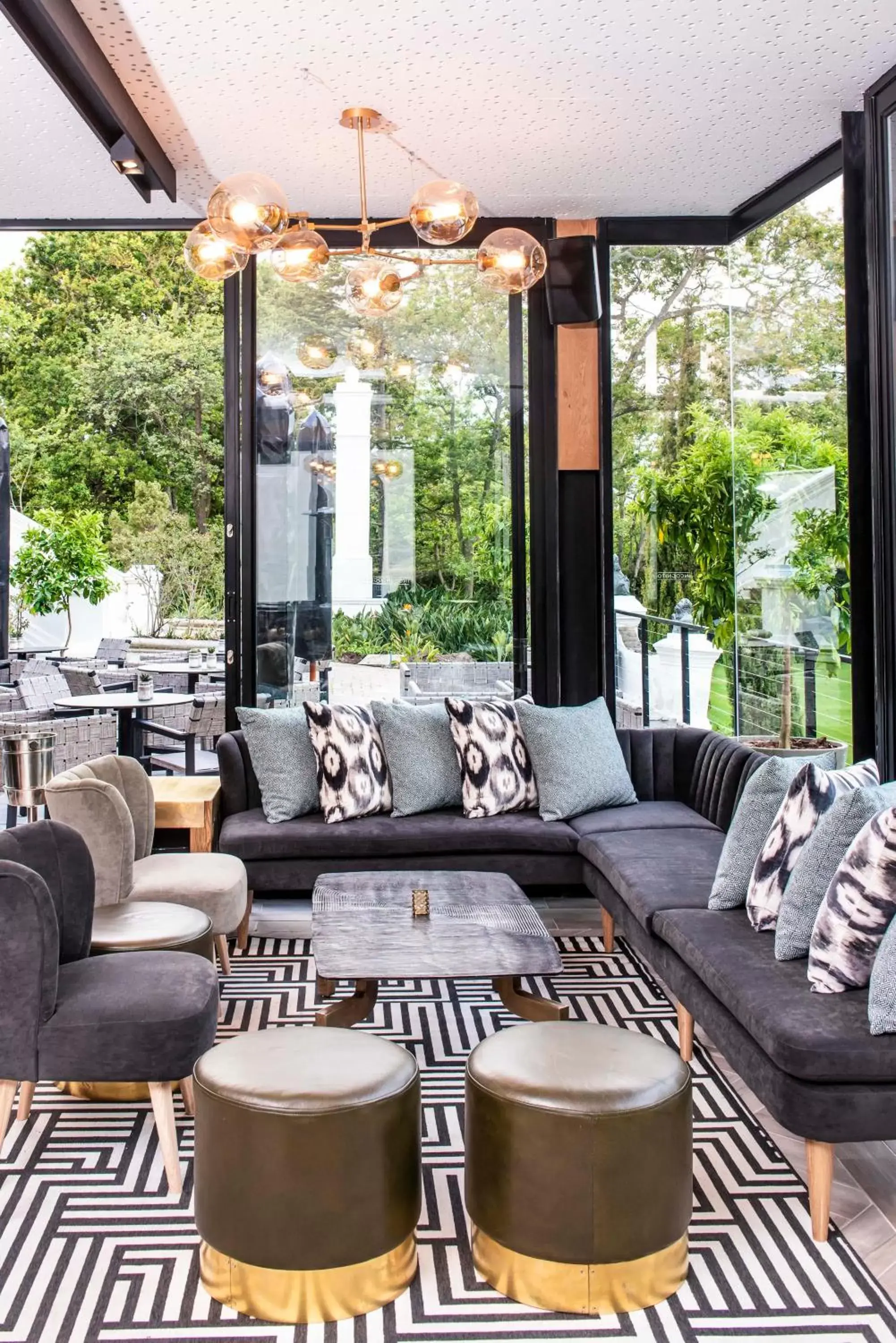 Lounge or bar in The Alphen Boutique Hotel & Spa