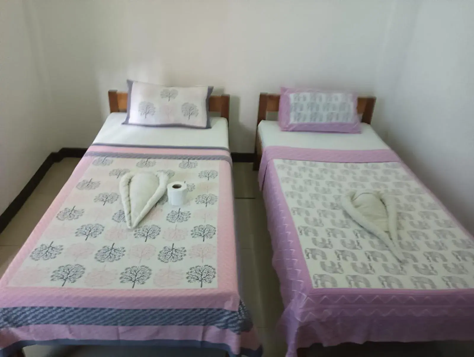 Bed in Ashok Homestay