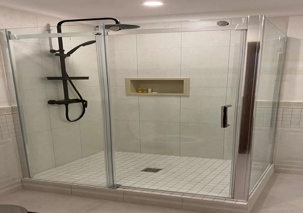 Bathroom in Boutique Hotel Kaspi