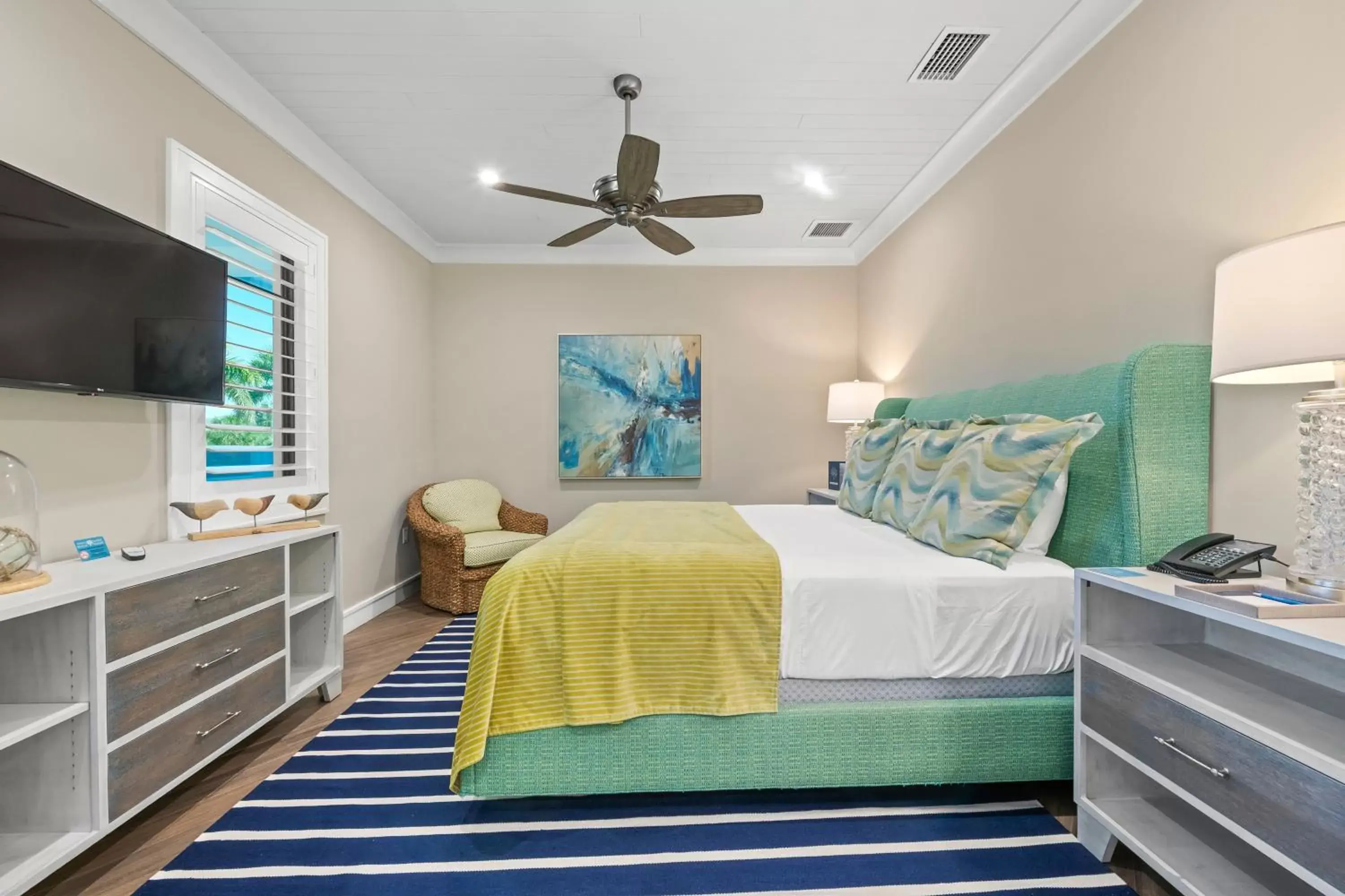 Bed in Anna Maria Beach Resort