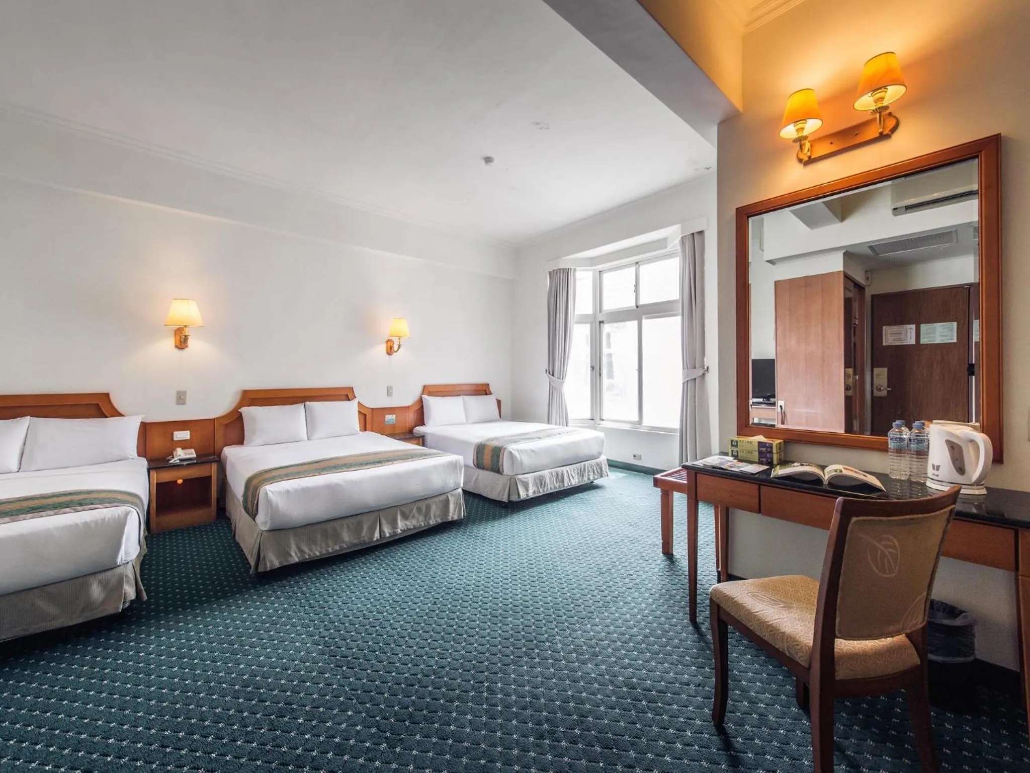 Decorative detail, Bed in Travel Road Motel