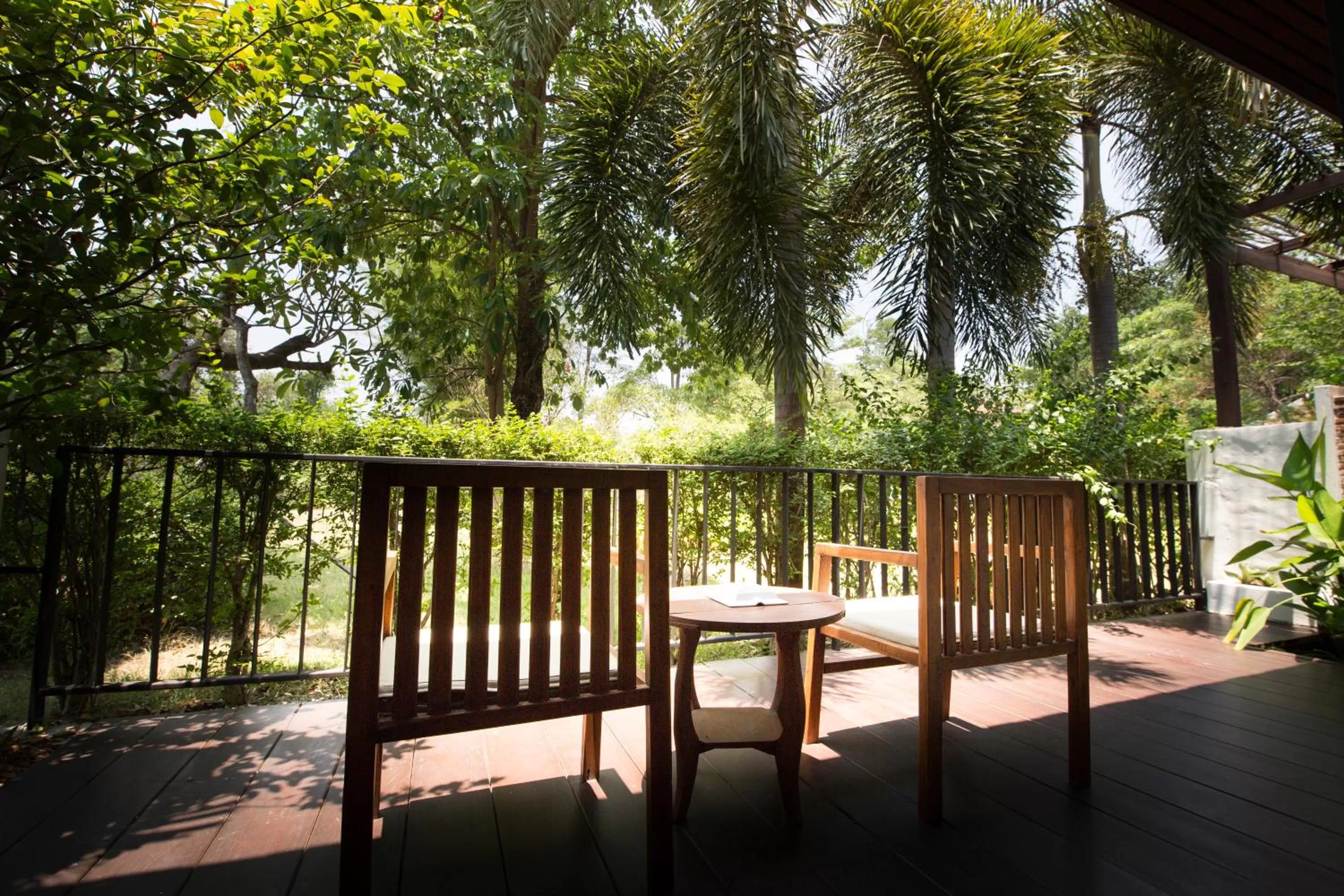 Patio in Tharaburi Resort