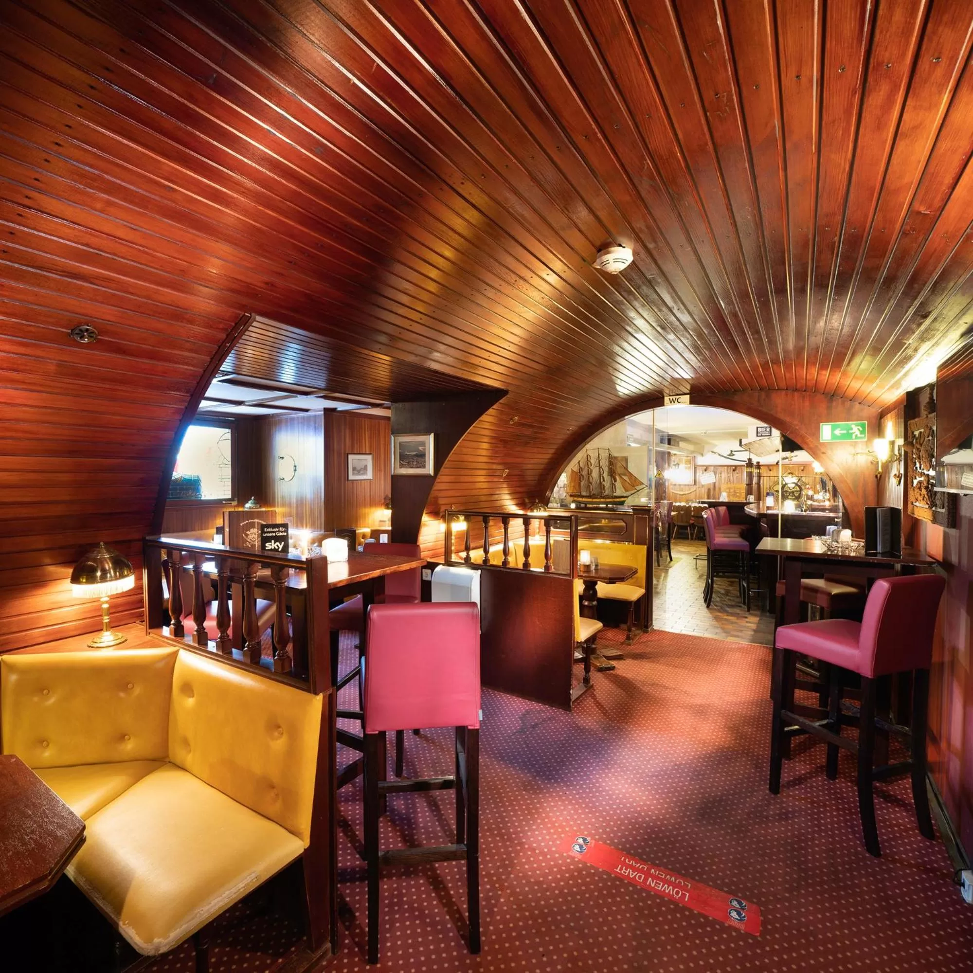 Billiard in Strandhotel Duhnen