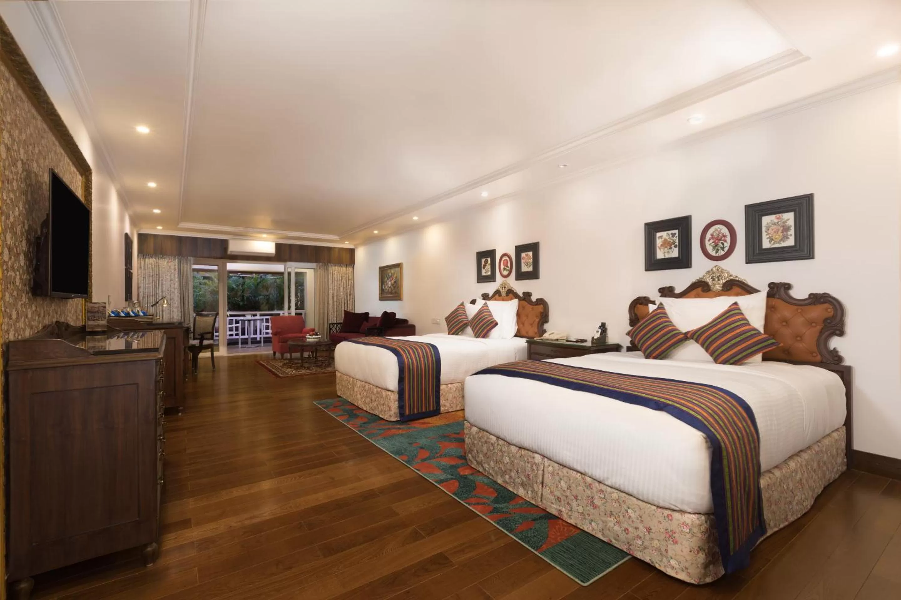 Photo of the whole room, Bed in MAYFAIR Himalayan Spa Resort