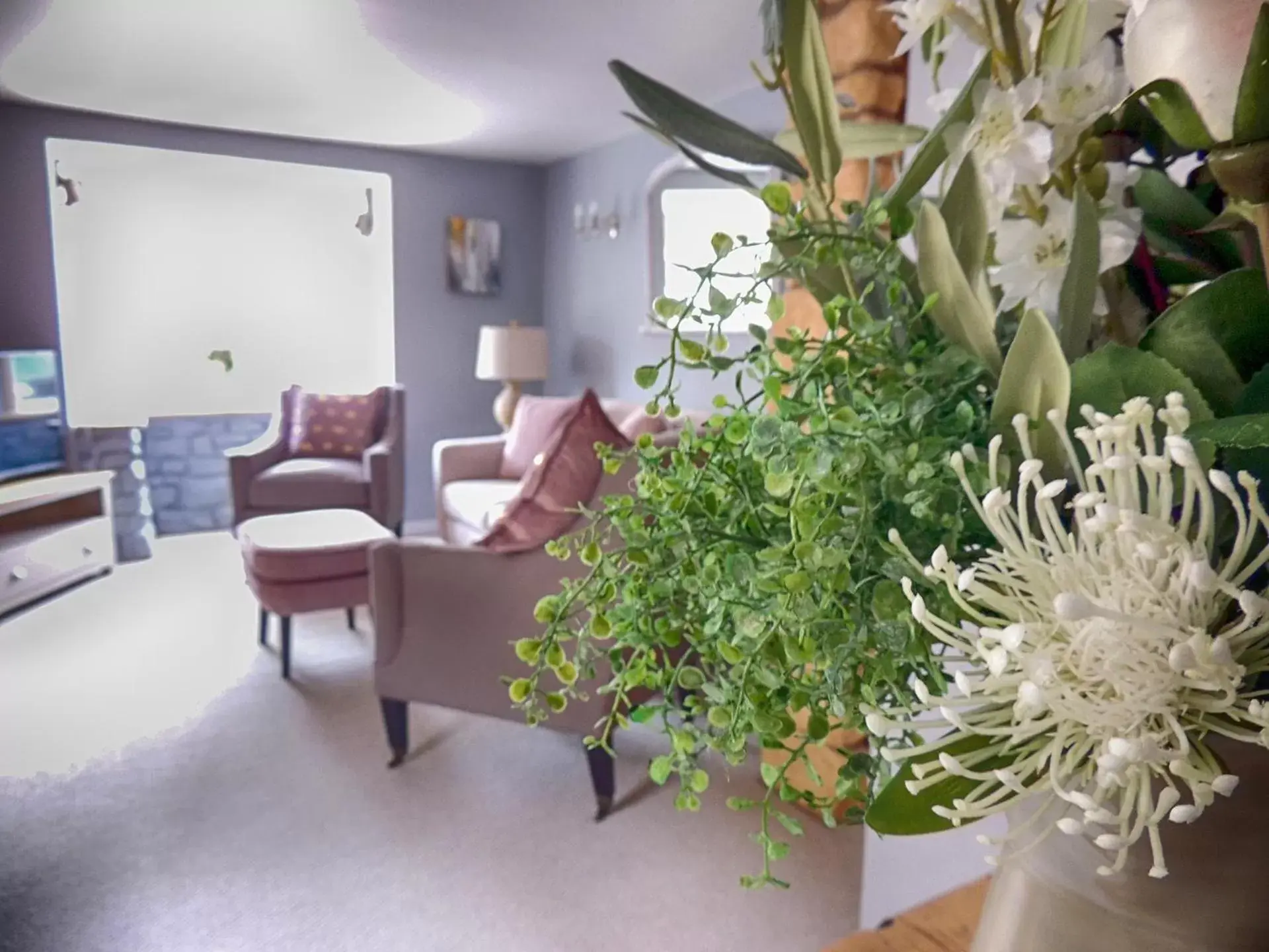 Living room in The Lansdowne Cottage Living room in The Lansdowne Cottage