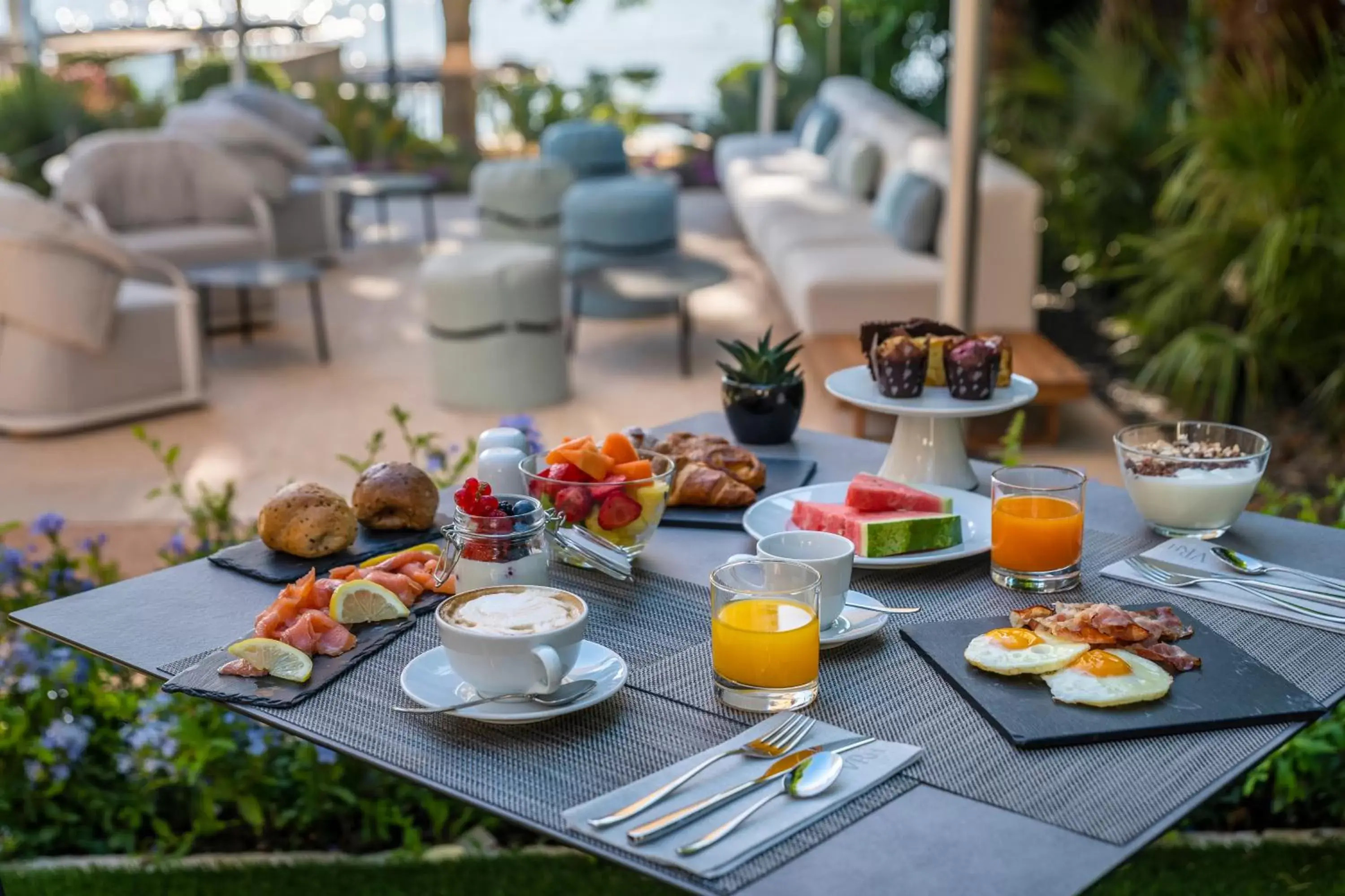 Food and drinks, Breakfast in Villa Rosa Hotel Desenzano