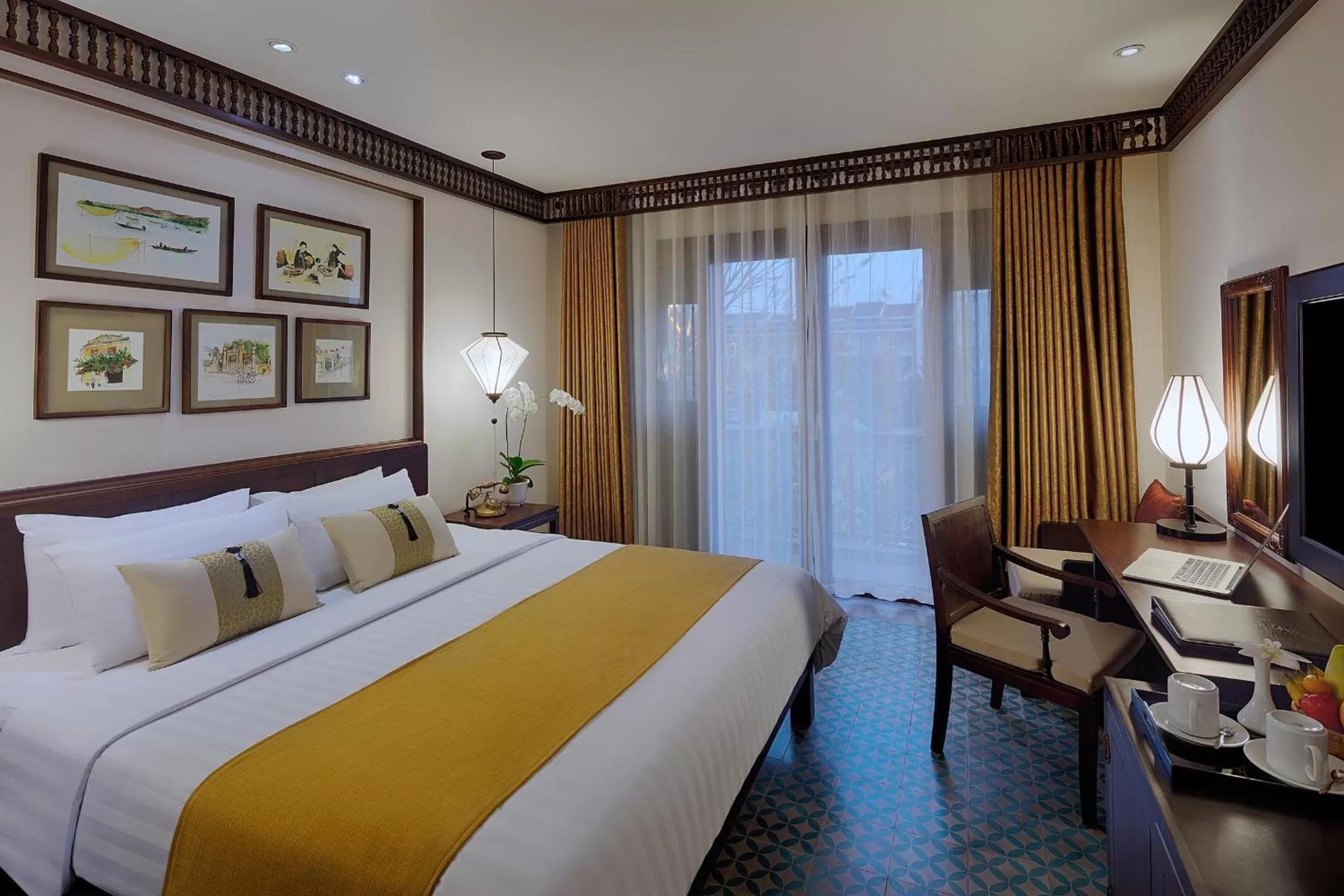 TV and multimedia, Bed in Little Hoi An . A Boutique Hotel & Spa