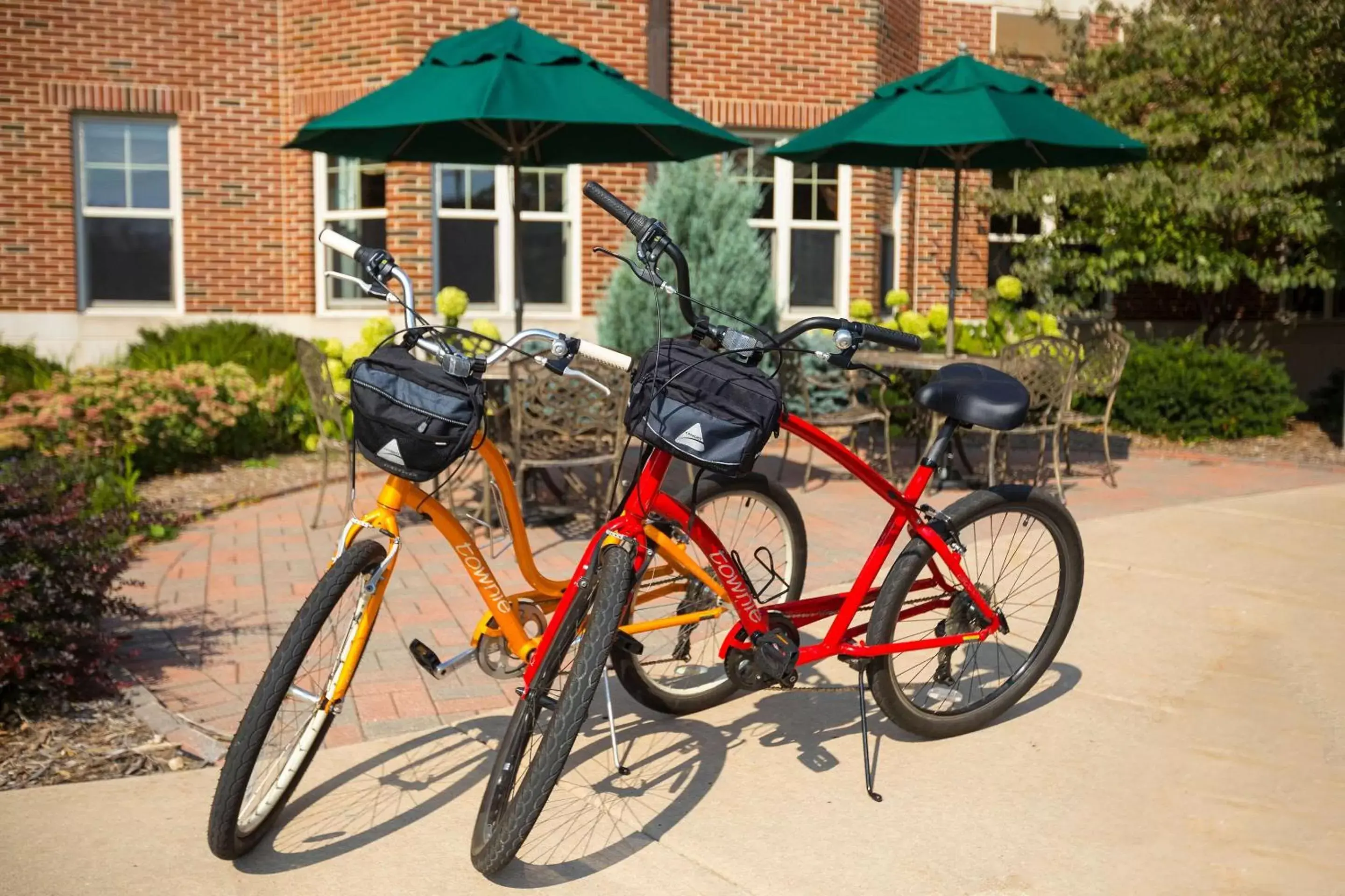 Patio, Biking in Kress Inn, Ascend Hotel Collection