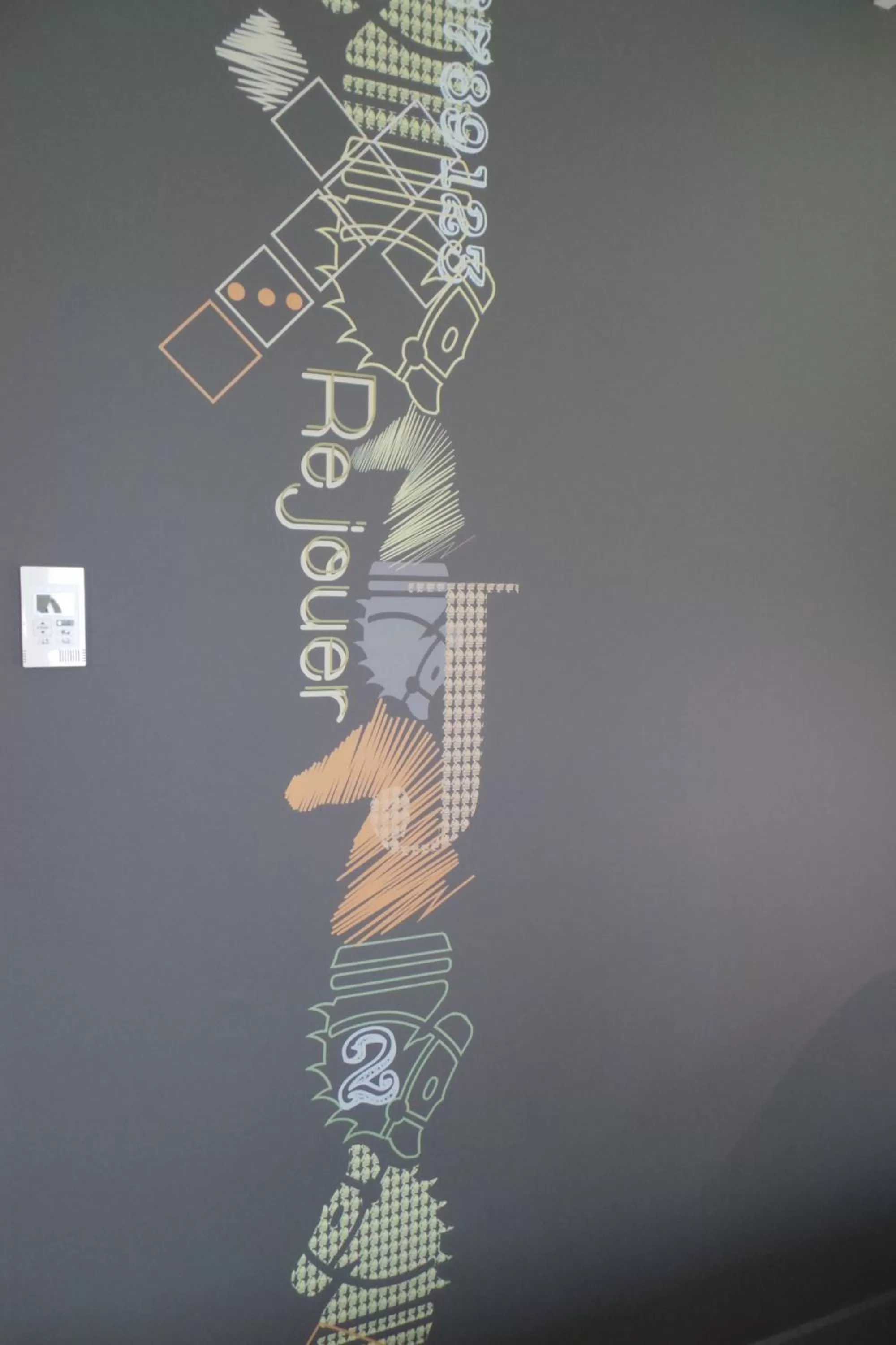 Decorative detail in ibis Styles Deauville Centre