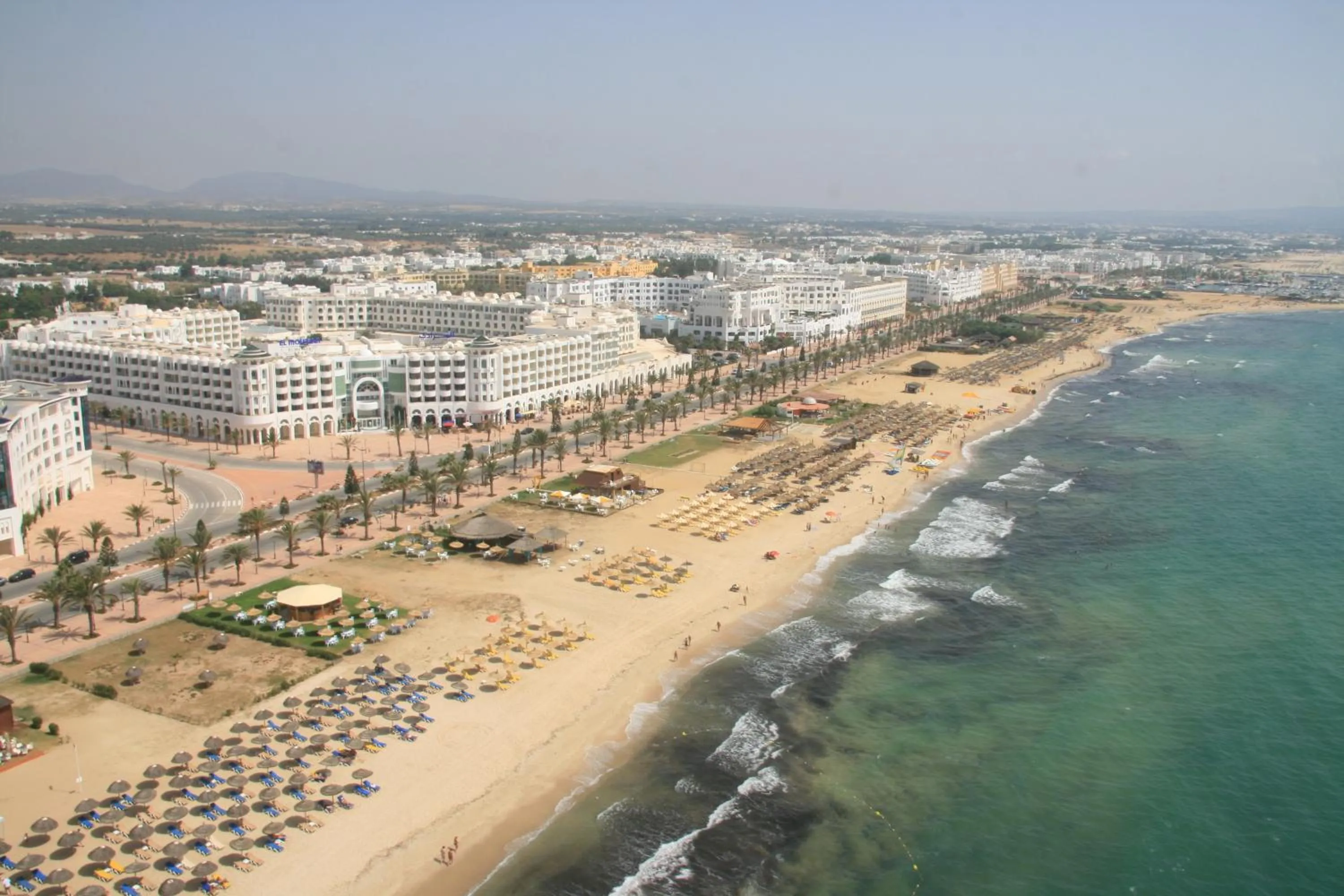 Bird's eye view in El Mouradi Hammamet