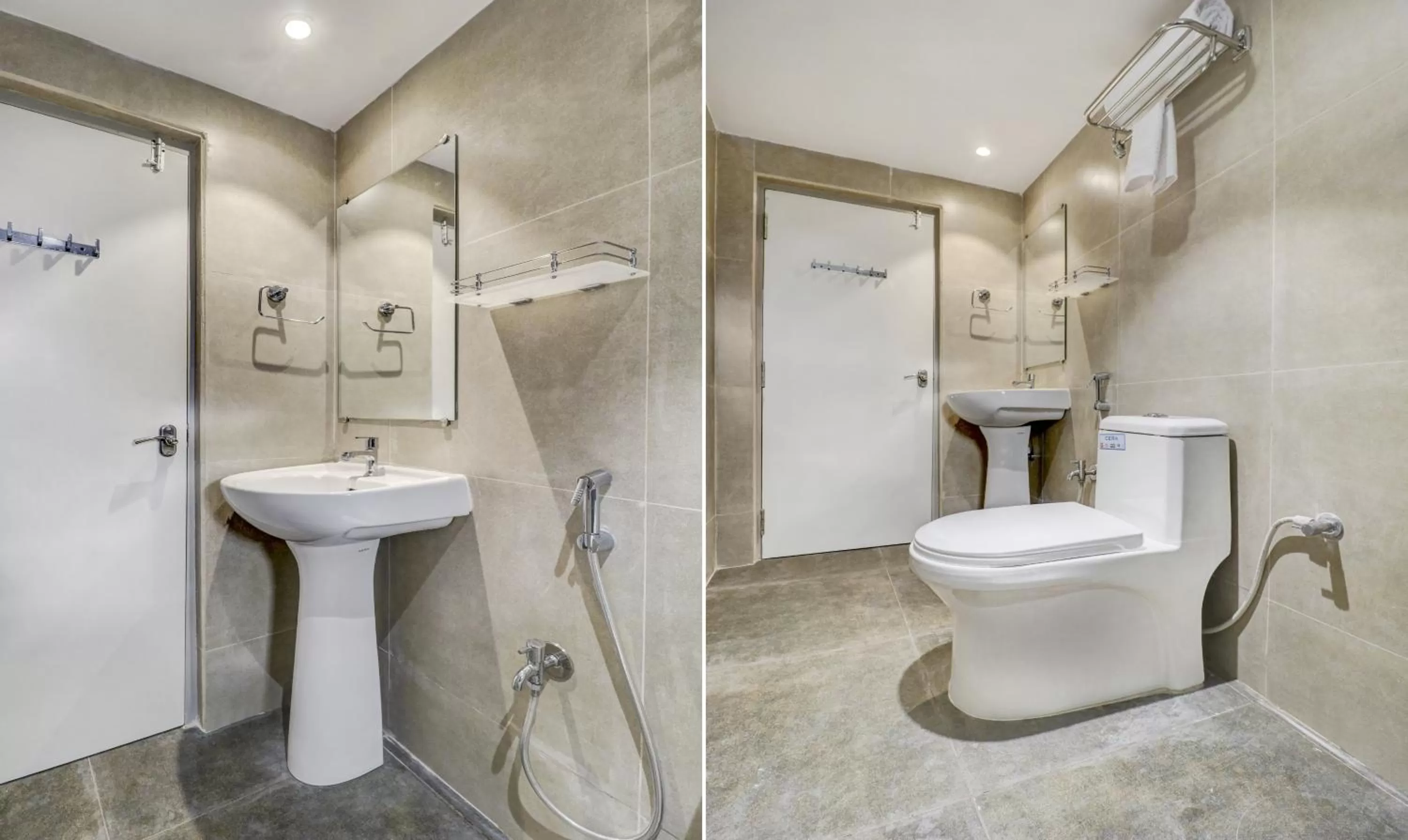 Toilet in Treebo Grand Milan