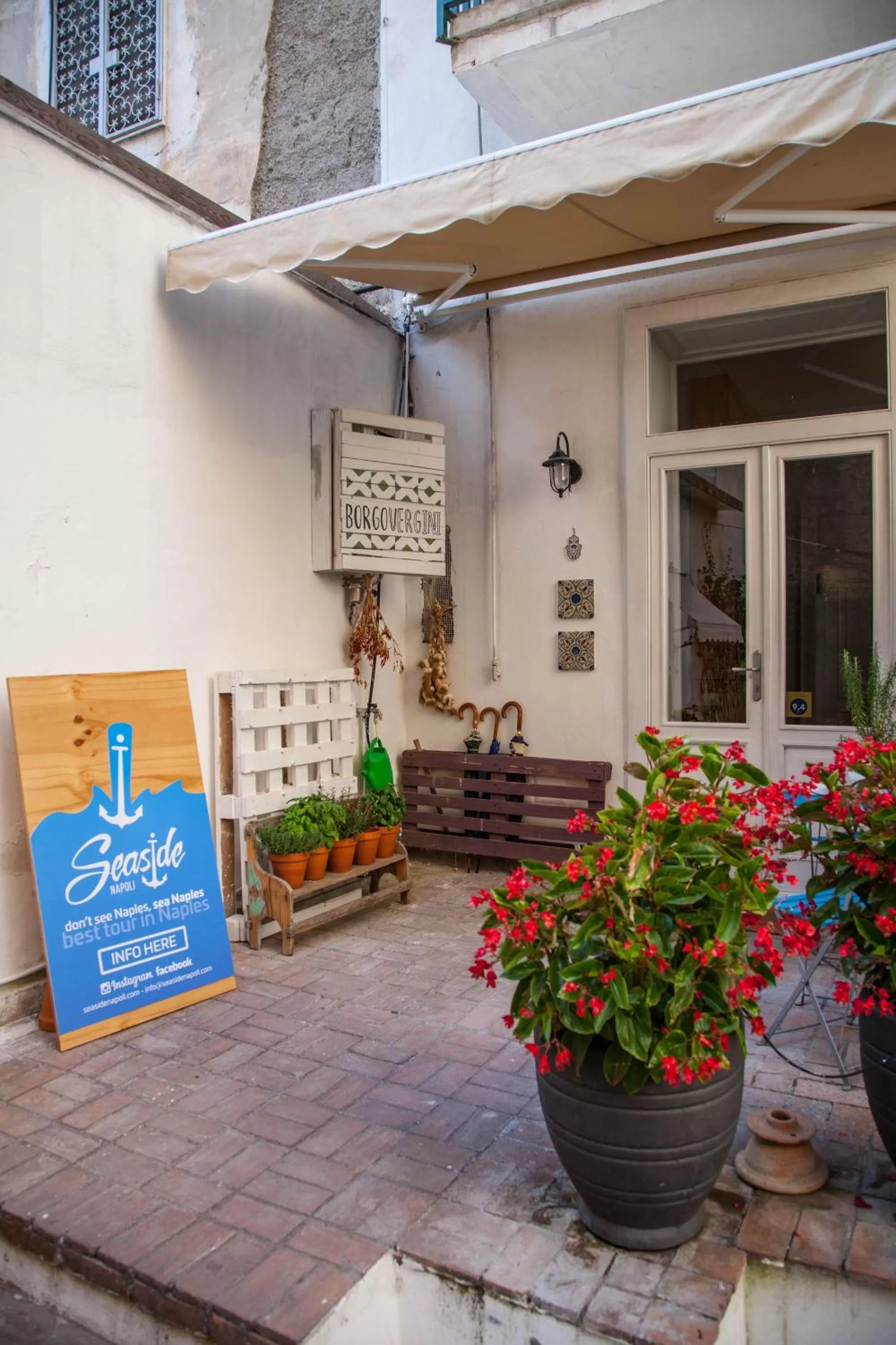 Facade/entrance in Borgo Vergini Garden B&B