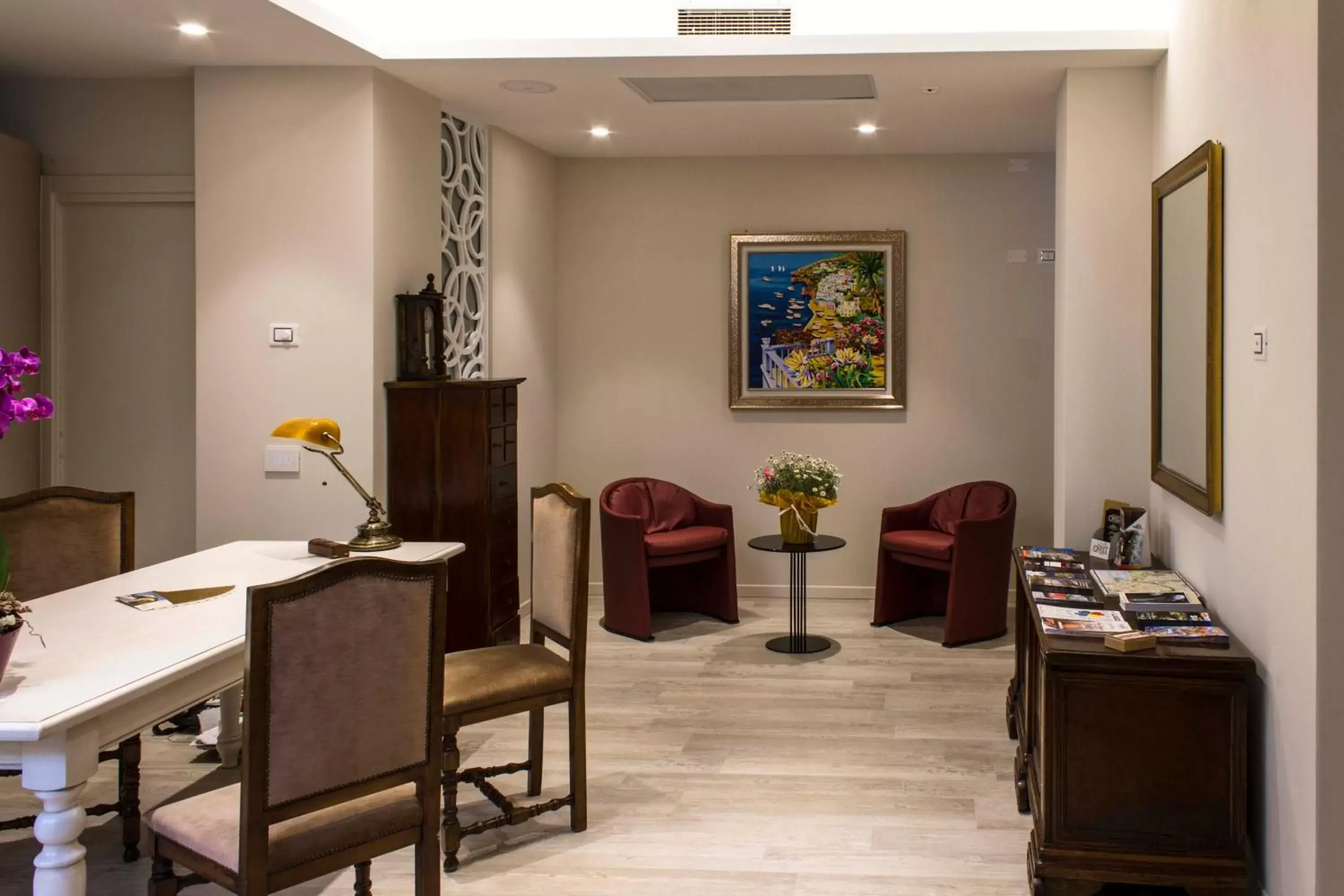 Lobby or reception in Hotel Relais Agli Olivi