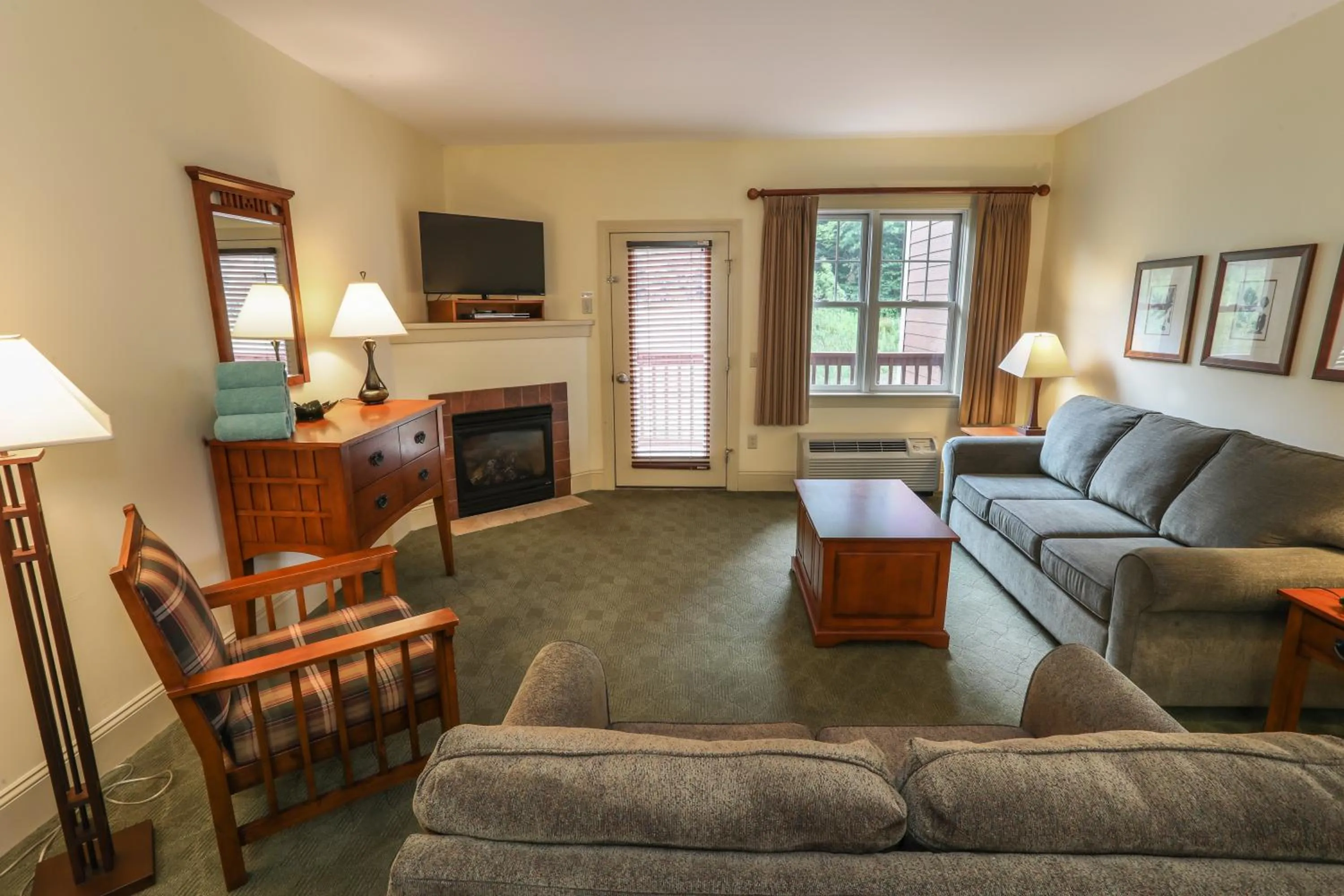 Photo of the whole room in Kaatskill Mountain Club and Condos by Hunter Mountain