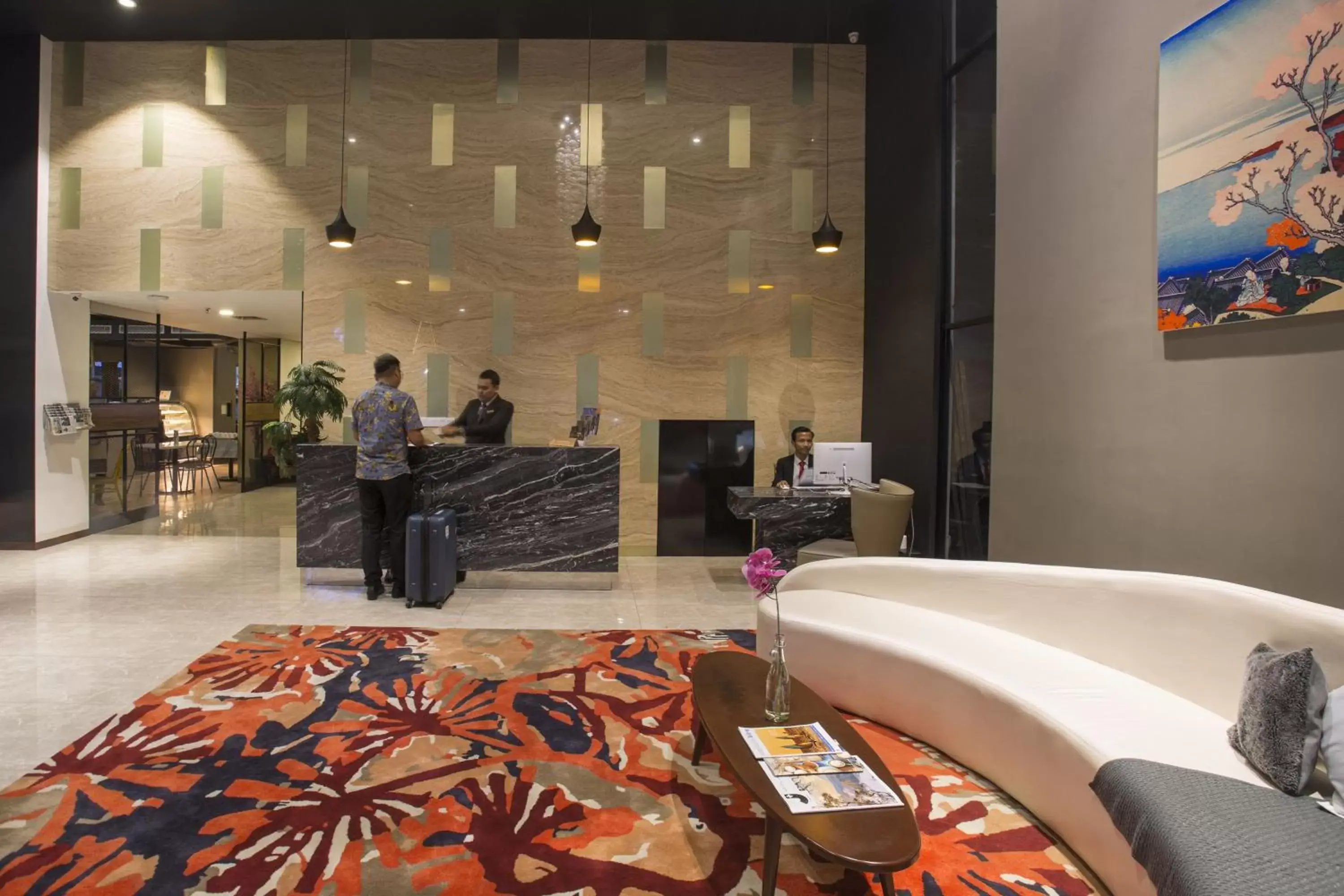 Lobby or reception in Liberty Hotel Thamrin Jakarta
