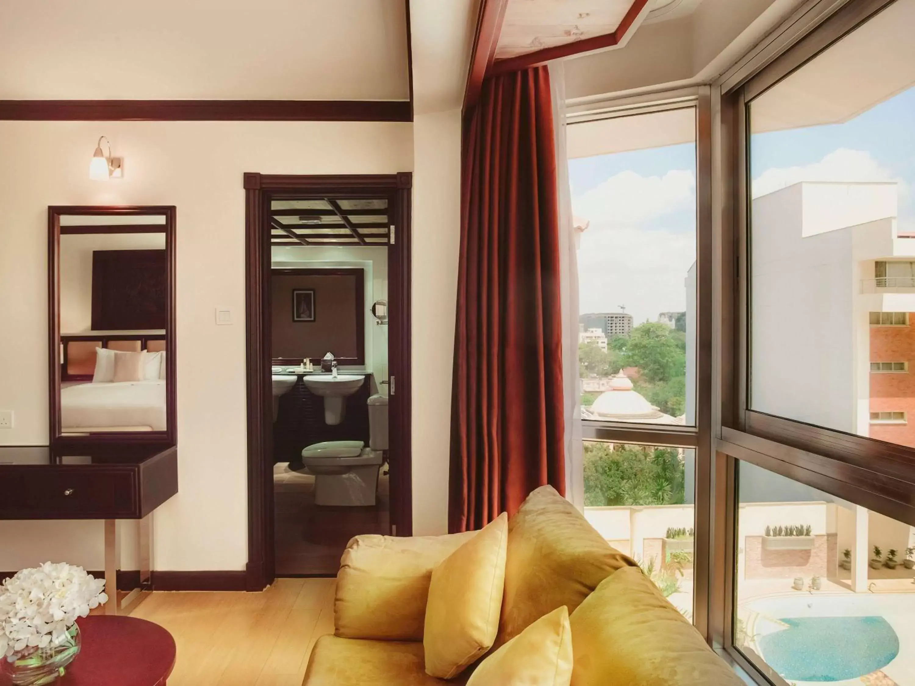 Bathroom, Seating Area in Mövenpick Hotel & Residences Nairobi