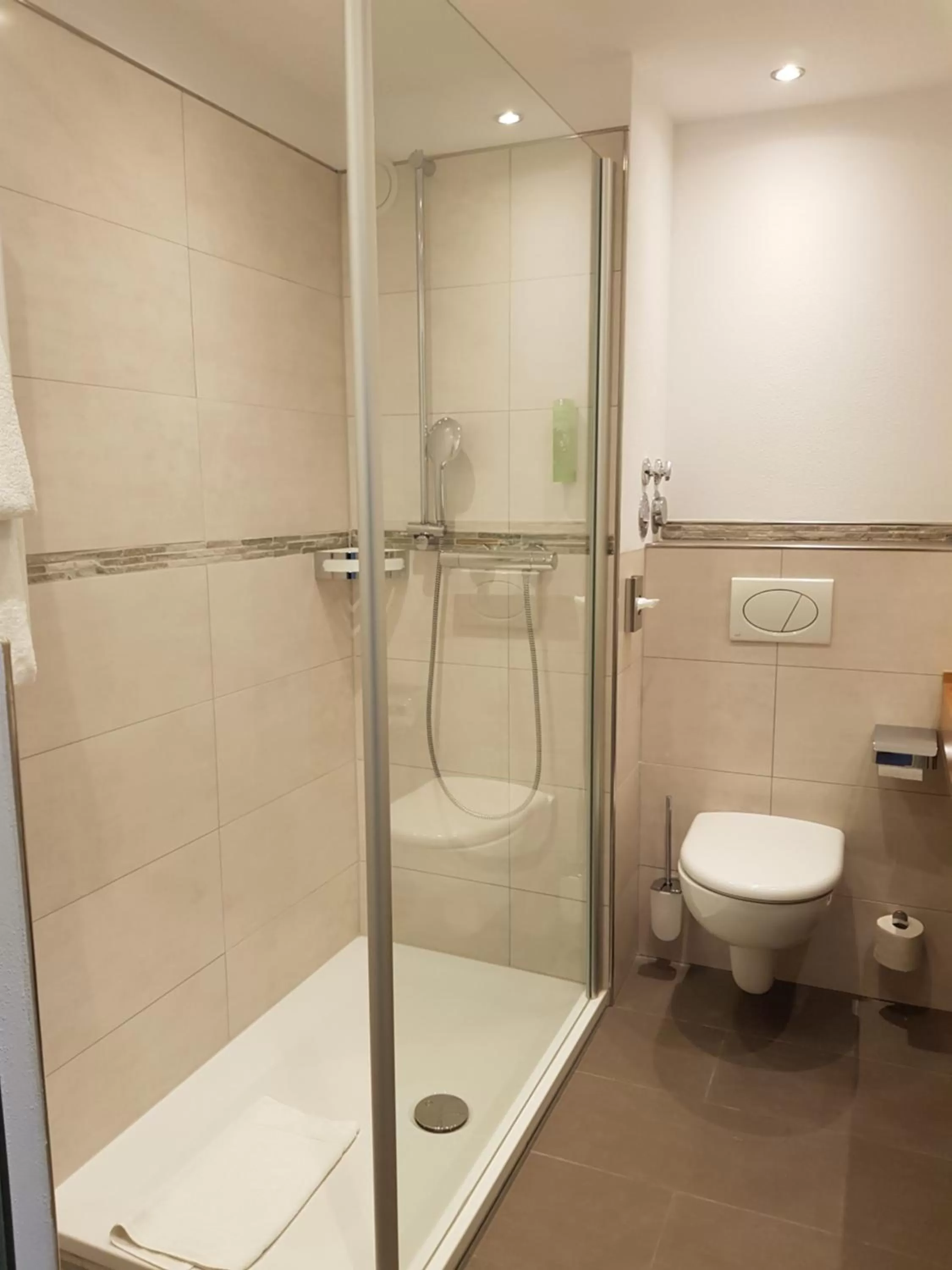 Shower in Hotel Graf Eberhard