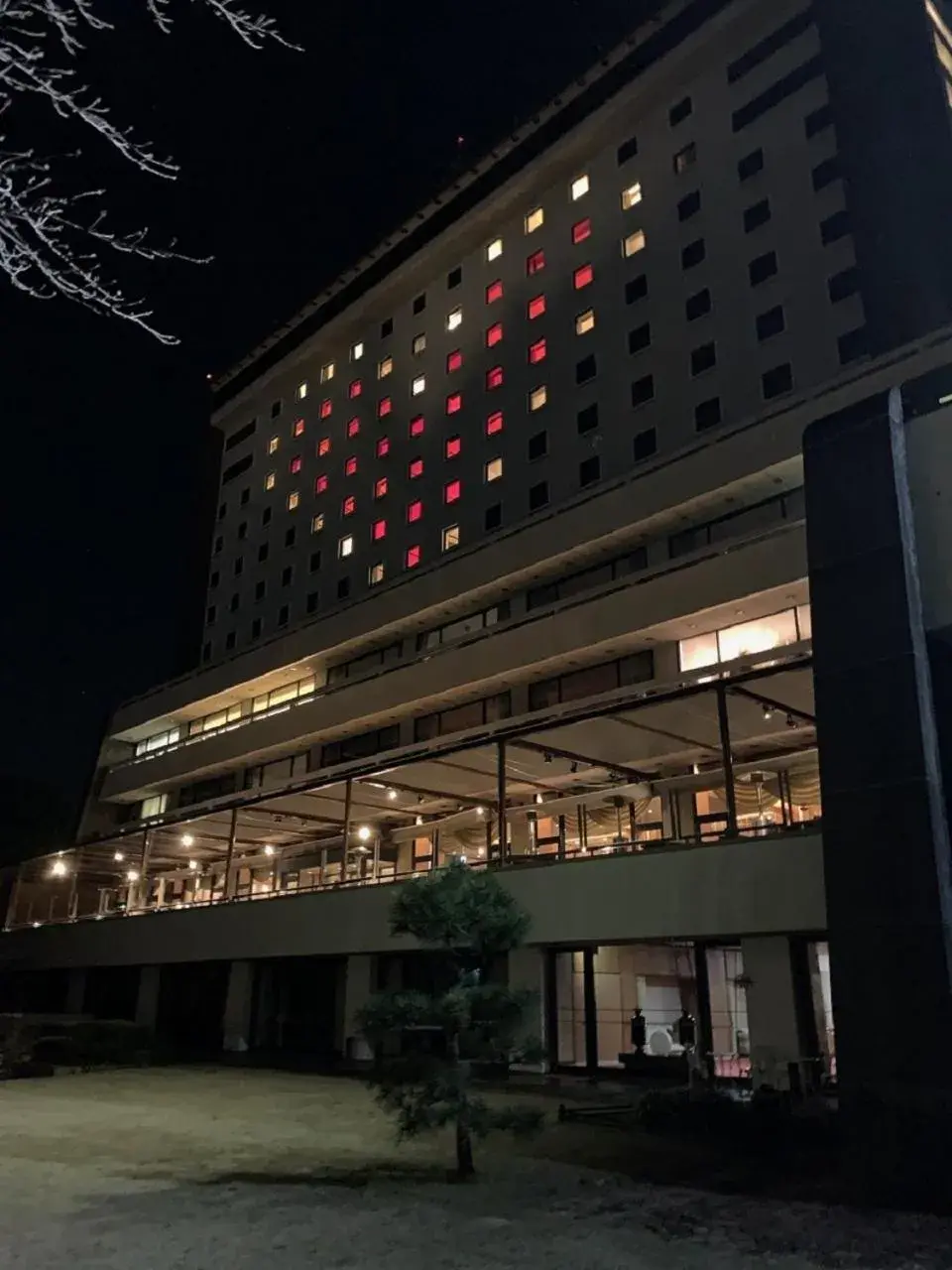 Night in Okayama International Hotel