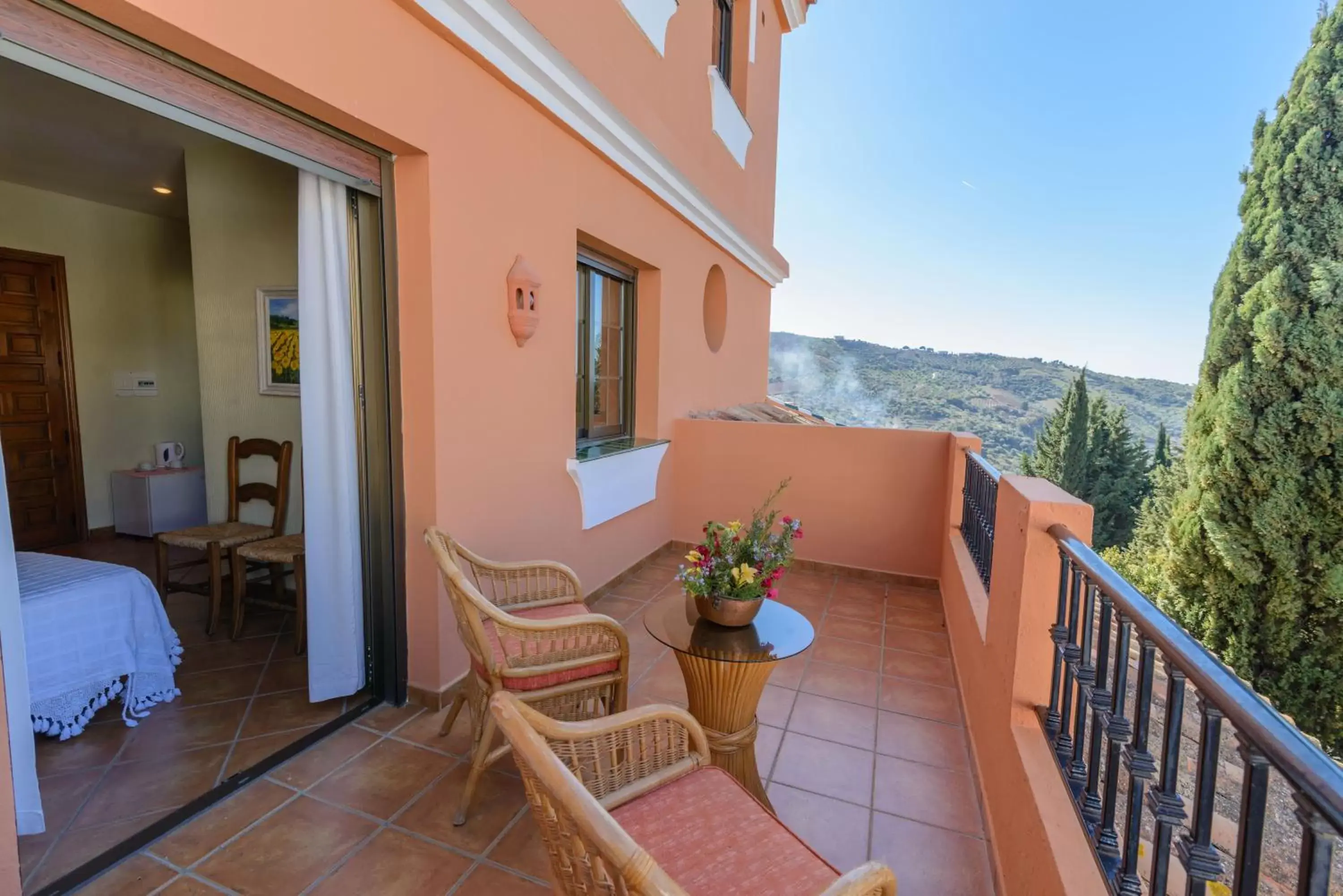 Balcony/Terrace in Hotel Rural Sierra Tejeda