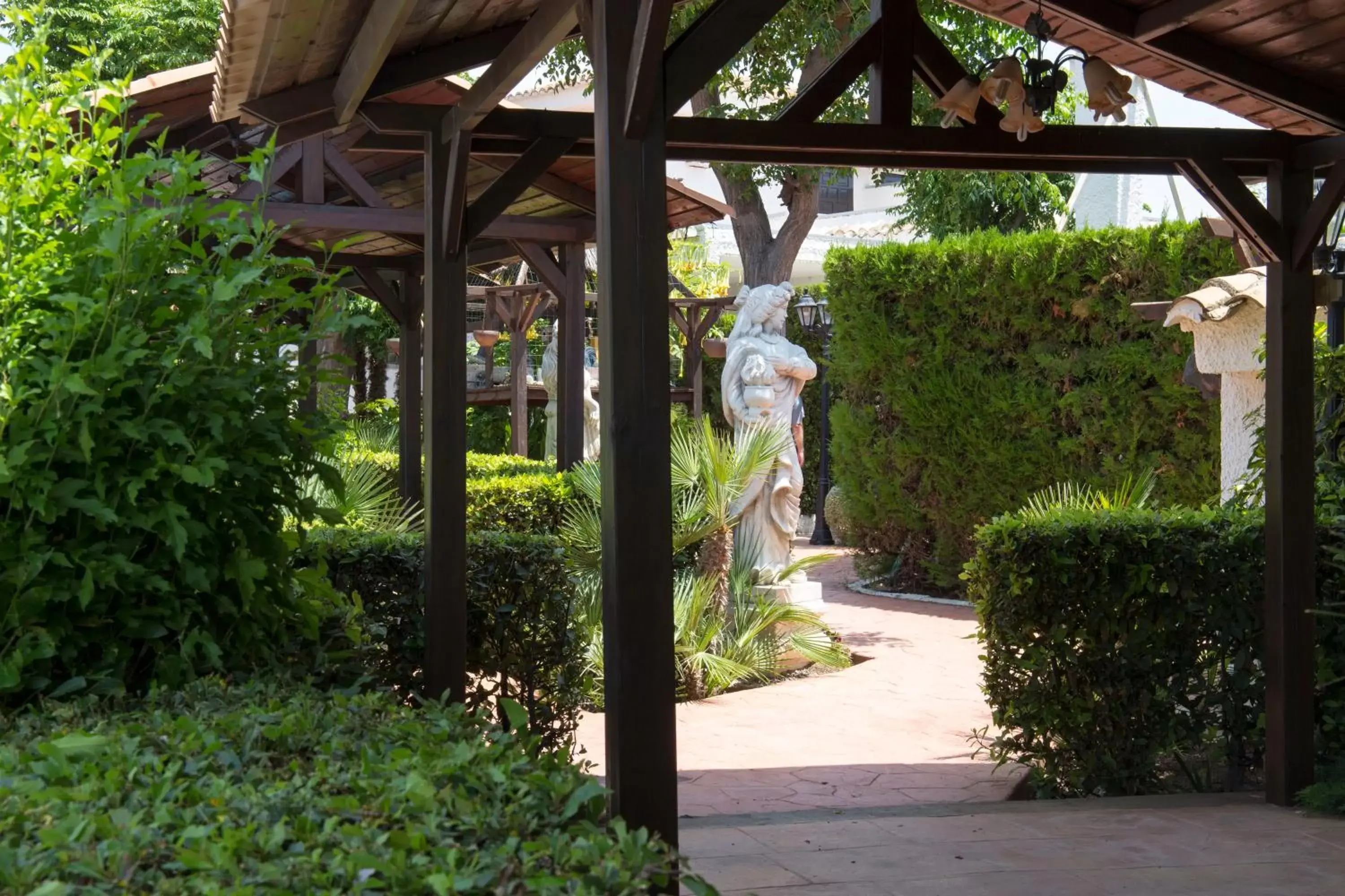 Garden in Hotel La Carreta