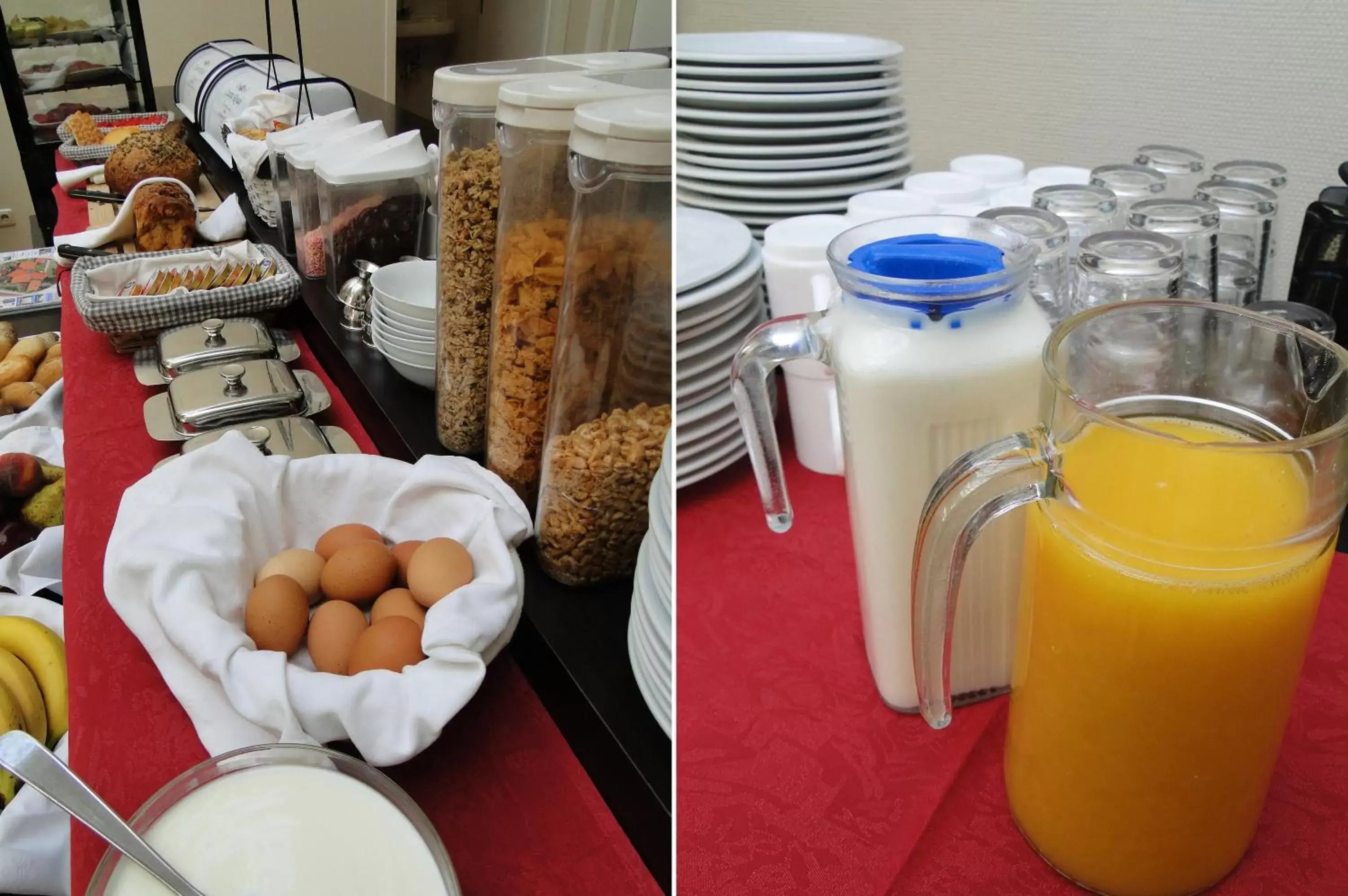 Buffet breakfast, Breakfast in Hotel De Lange Jammer