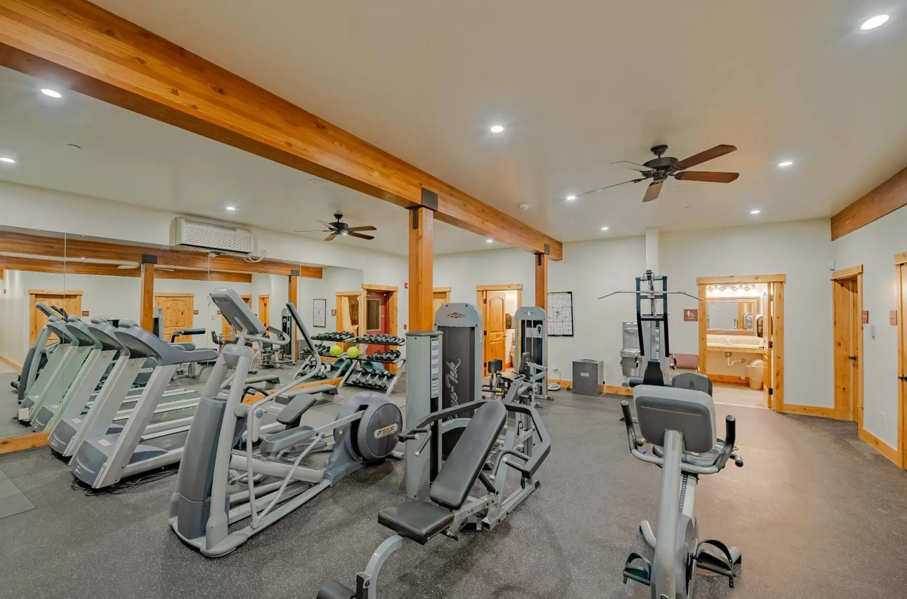 Fitness centre/facilities in Cowboy Village Resort Fitness centre/facilities in Cowboy Village Resort
